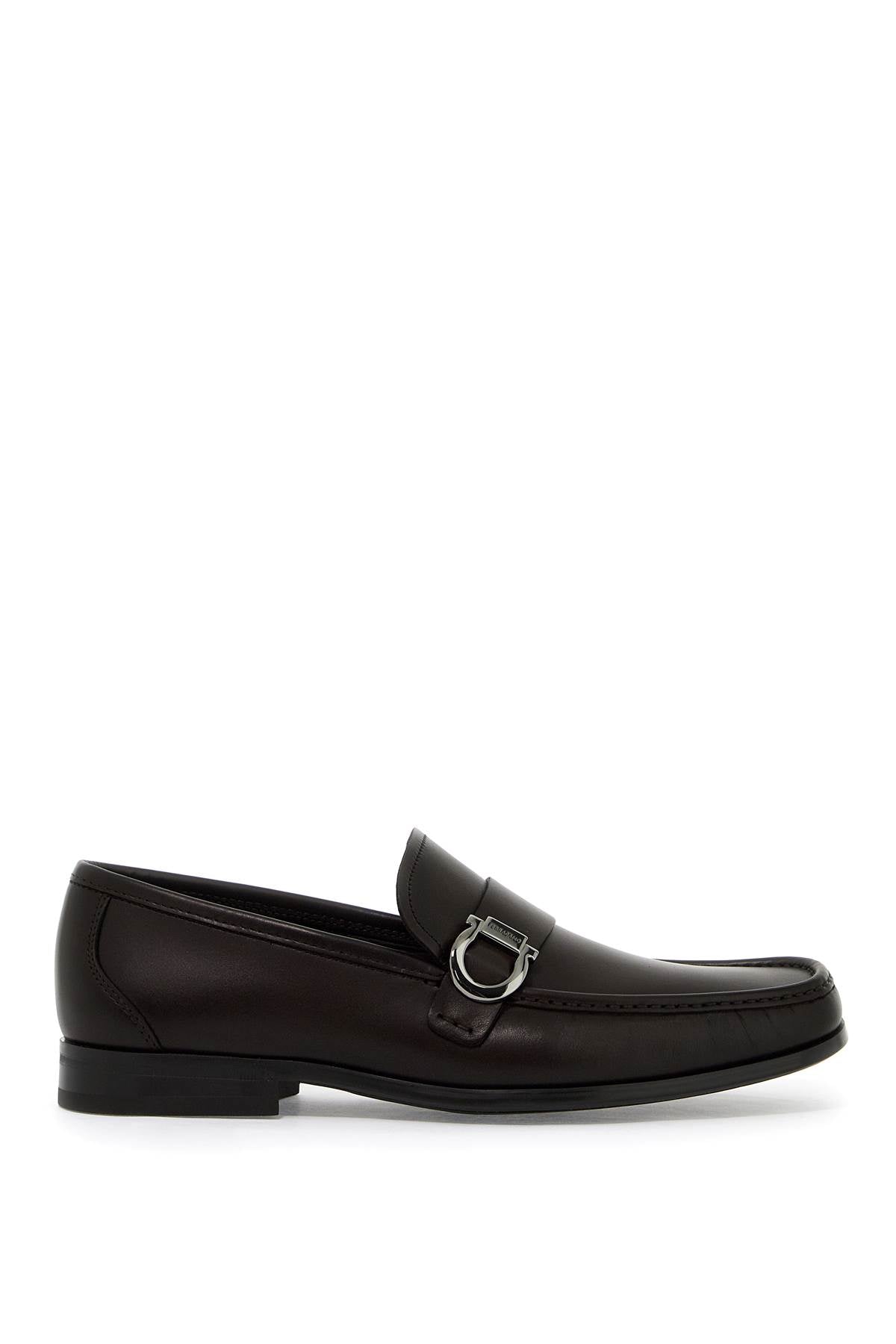 FERRAGAMO smooth leather loafers