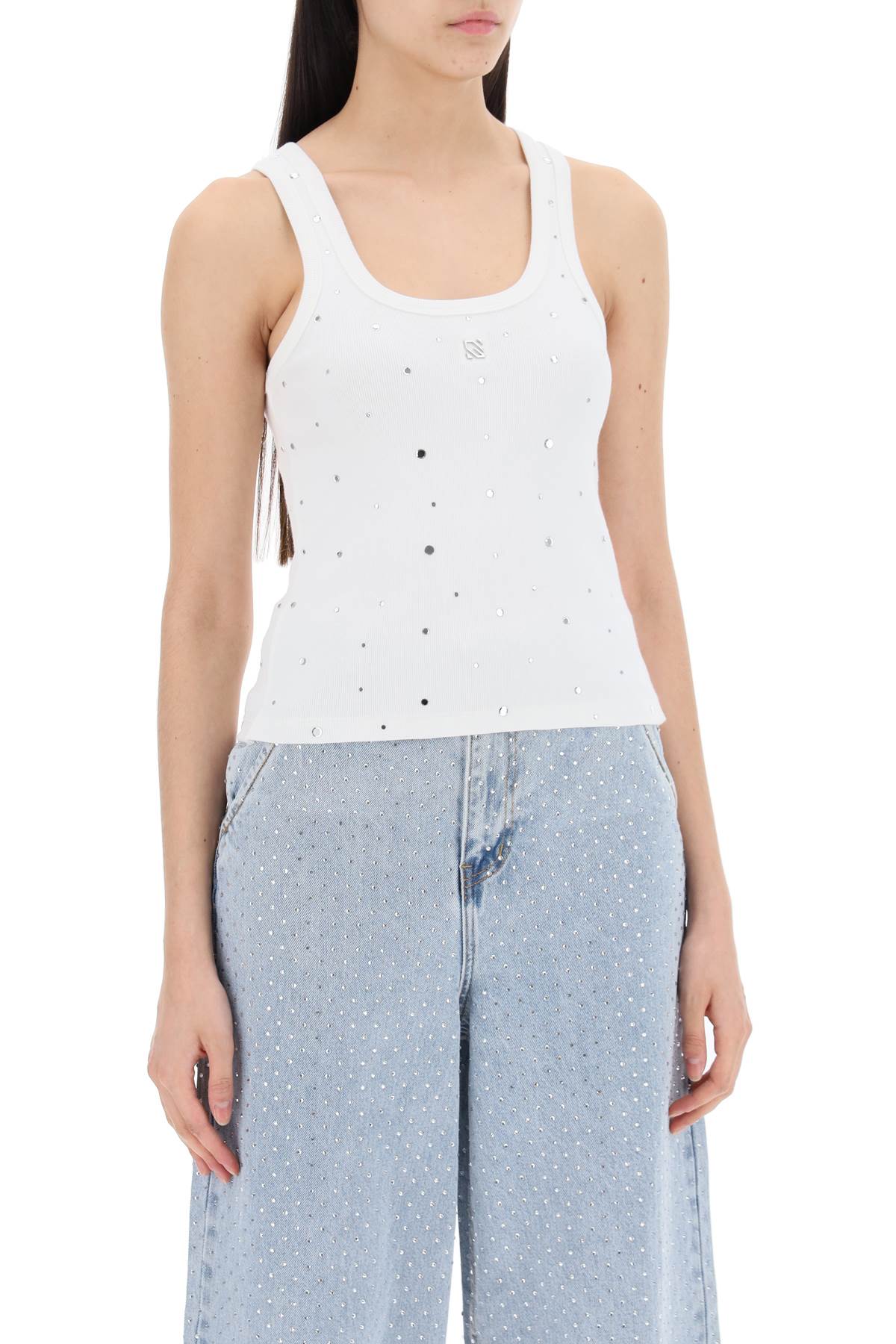 GIUSEPPE DI MORABITO sleeveless top with