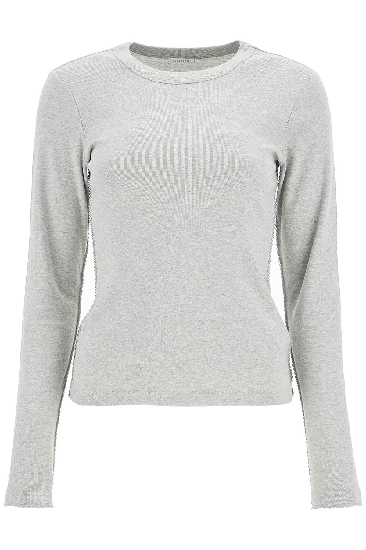 SAKS POTTS long-sleeved eloise t