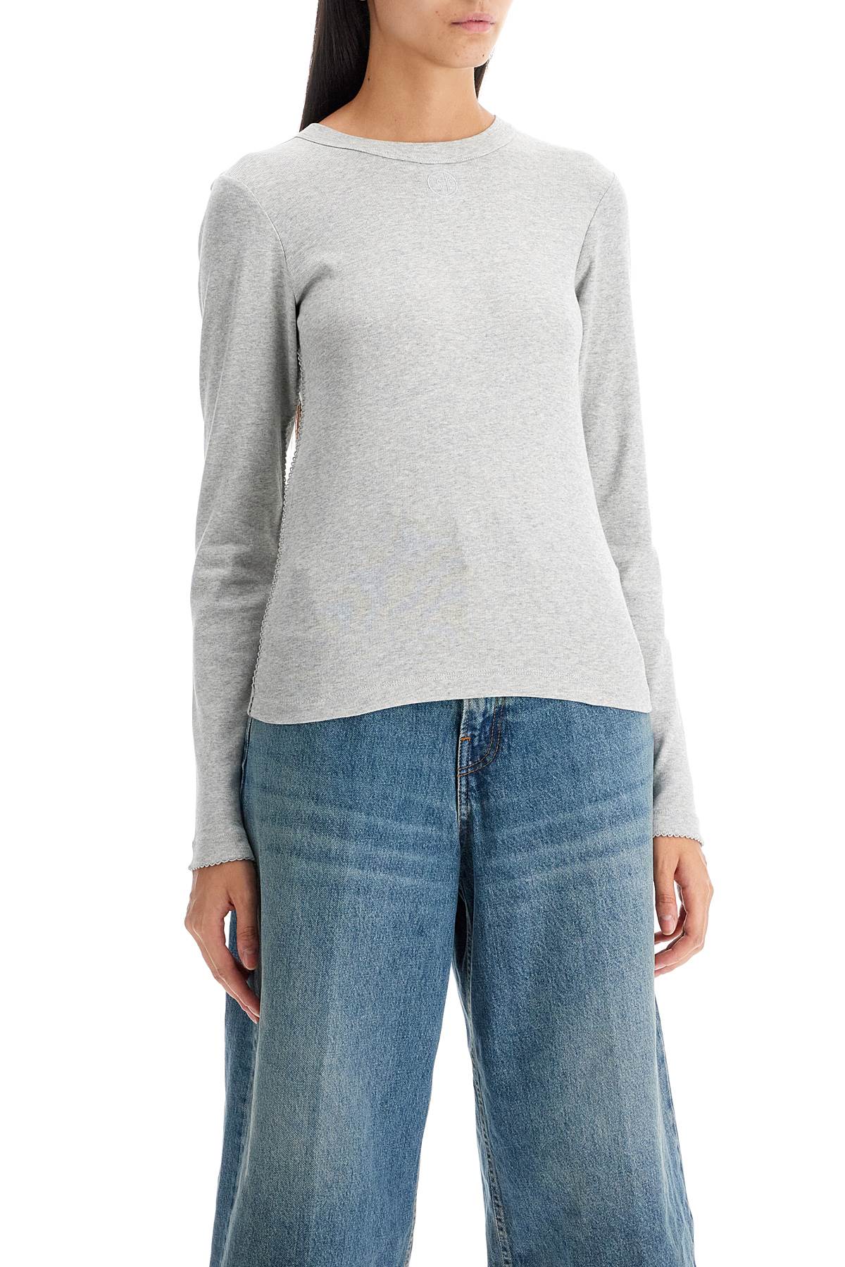 SAKS POTTS long-sleeved eloise t