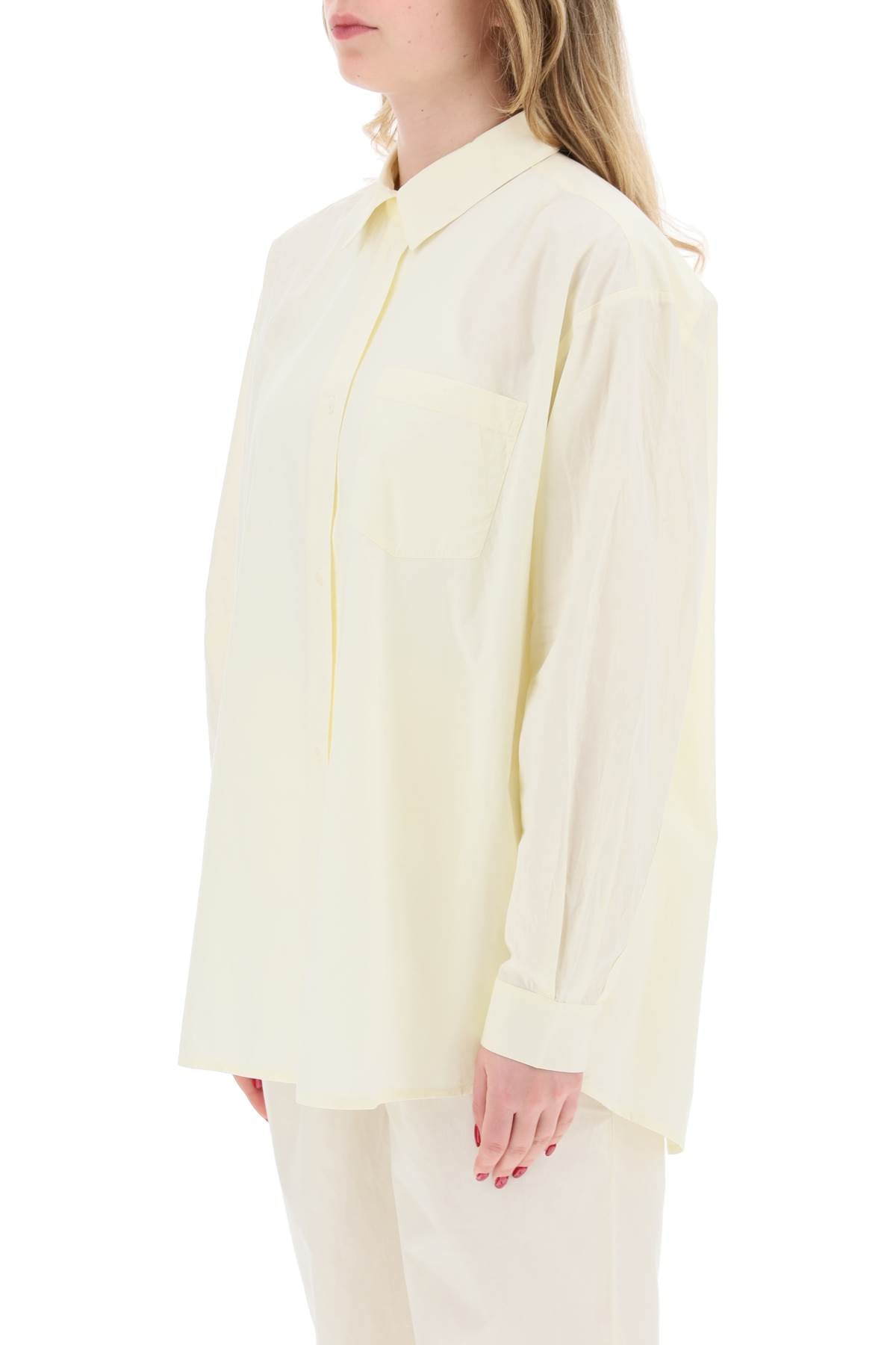 SKALL STUDIO "oversized organic cotton edgar shirt