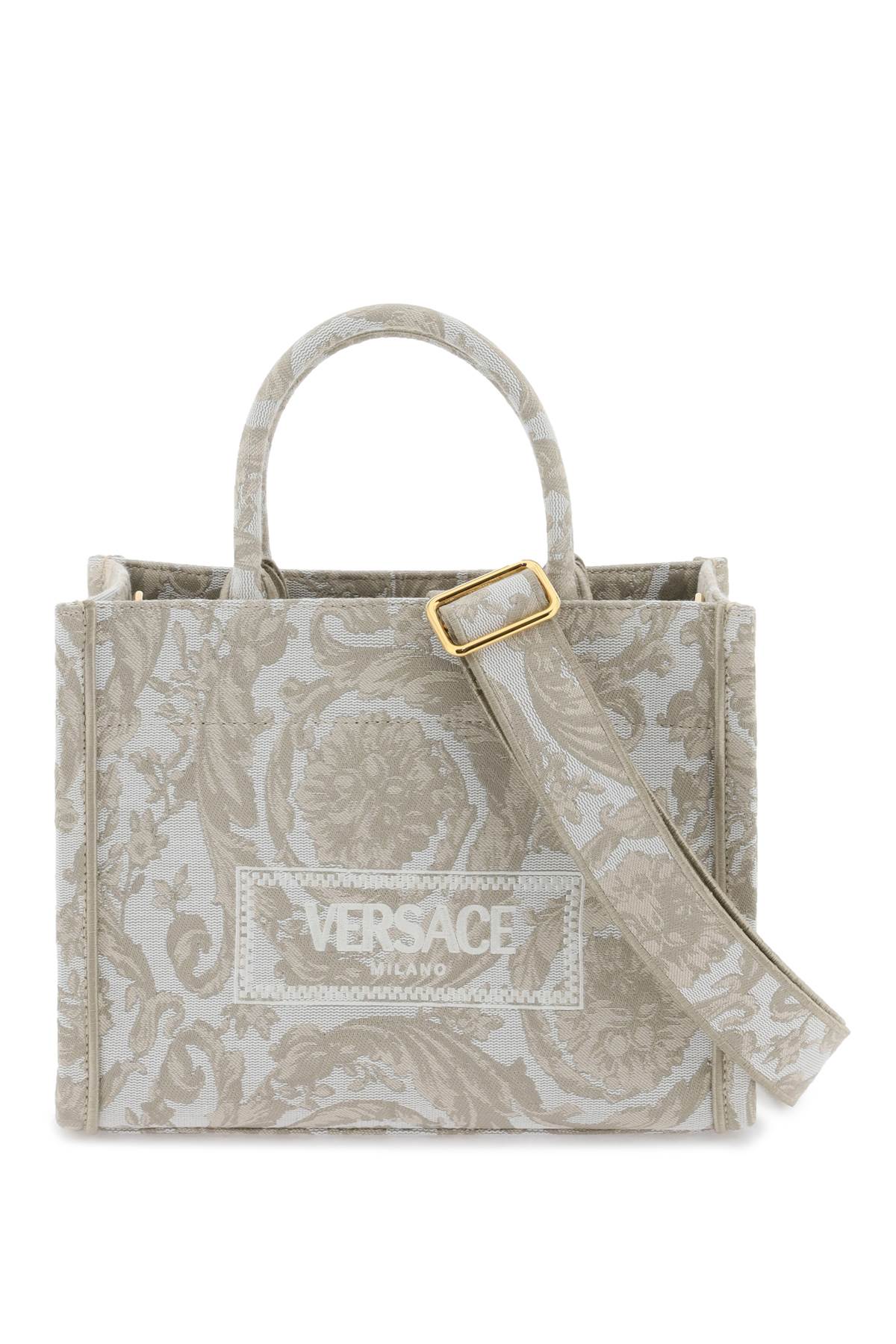 VERSACE athena barocco small tote bag