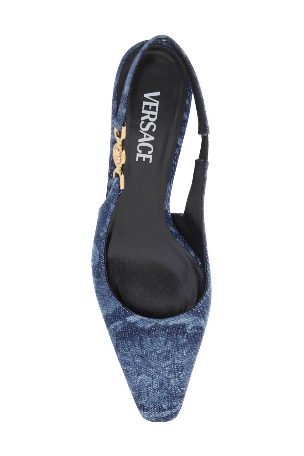 VERSACE medusa '95 barocco slingback pumps