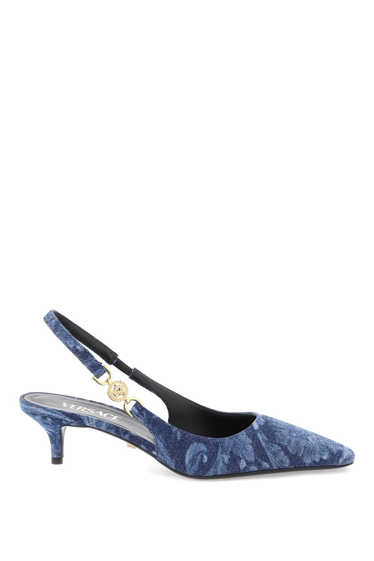 VERSACE medusa '95 barocco slingback pumps