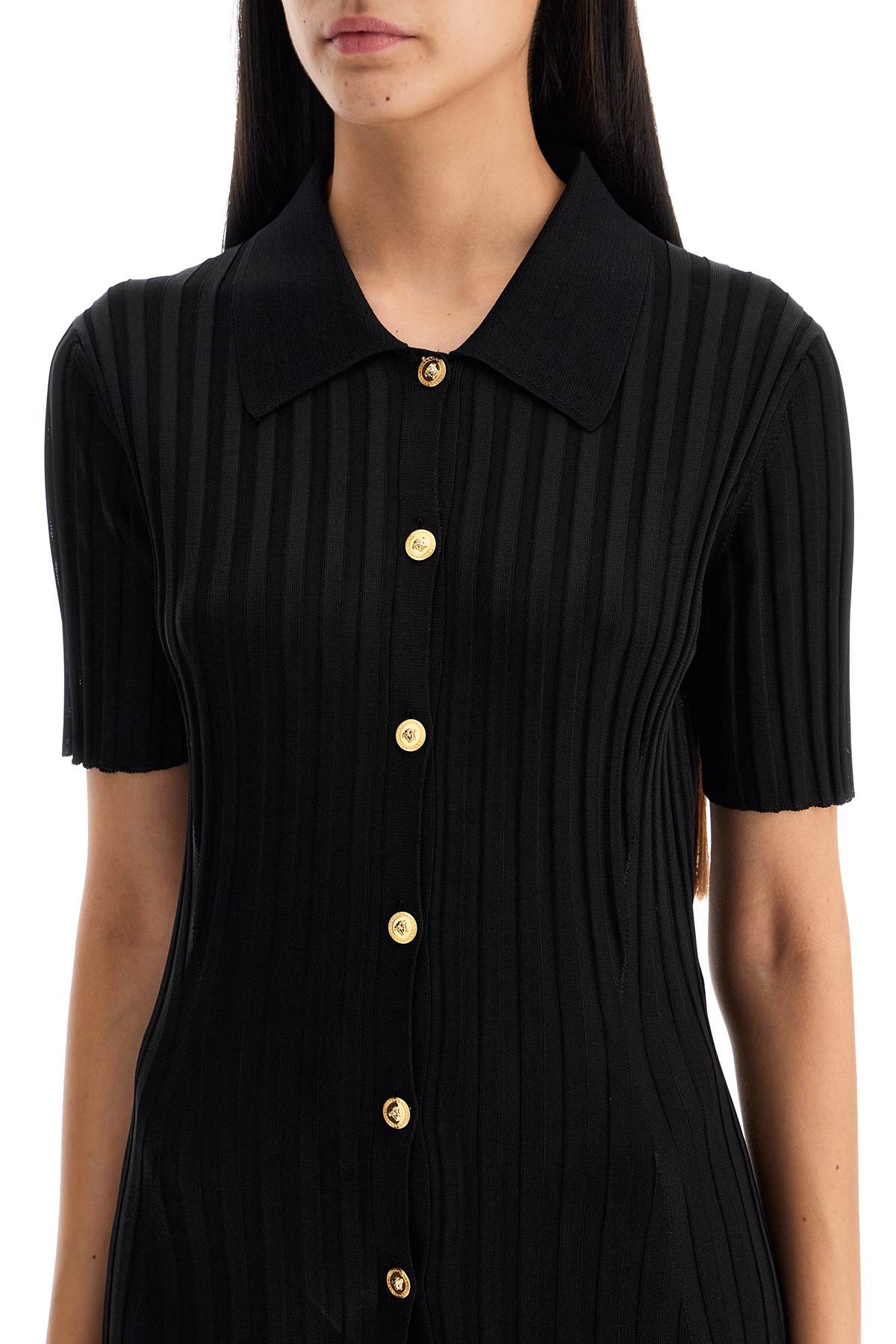 VERSACE knitted blouse shirt