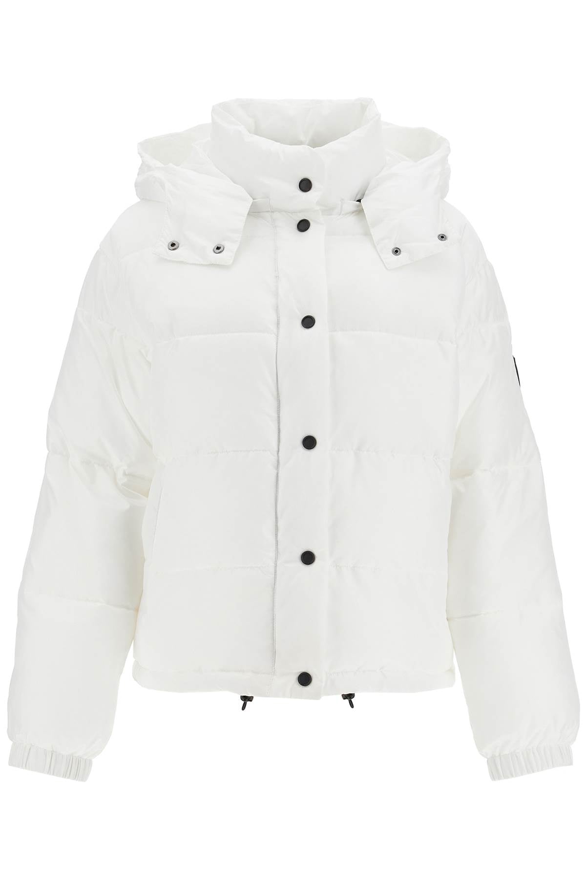 PINKO "down jacket with logo patch