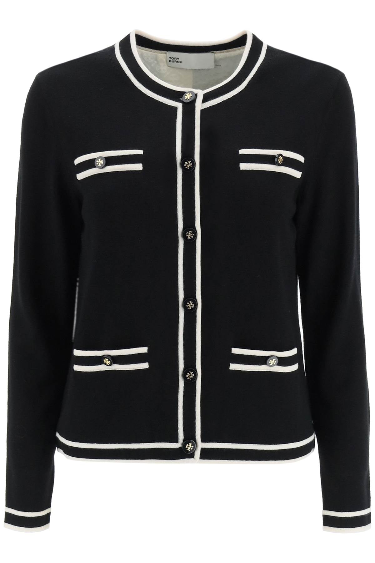 TORY BURCH kendra merino wool cardigan