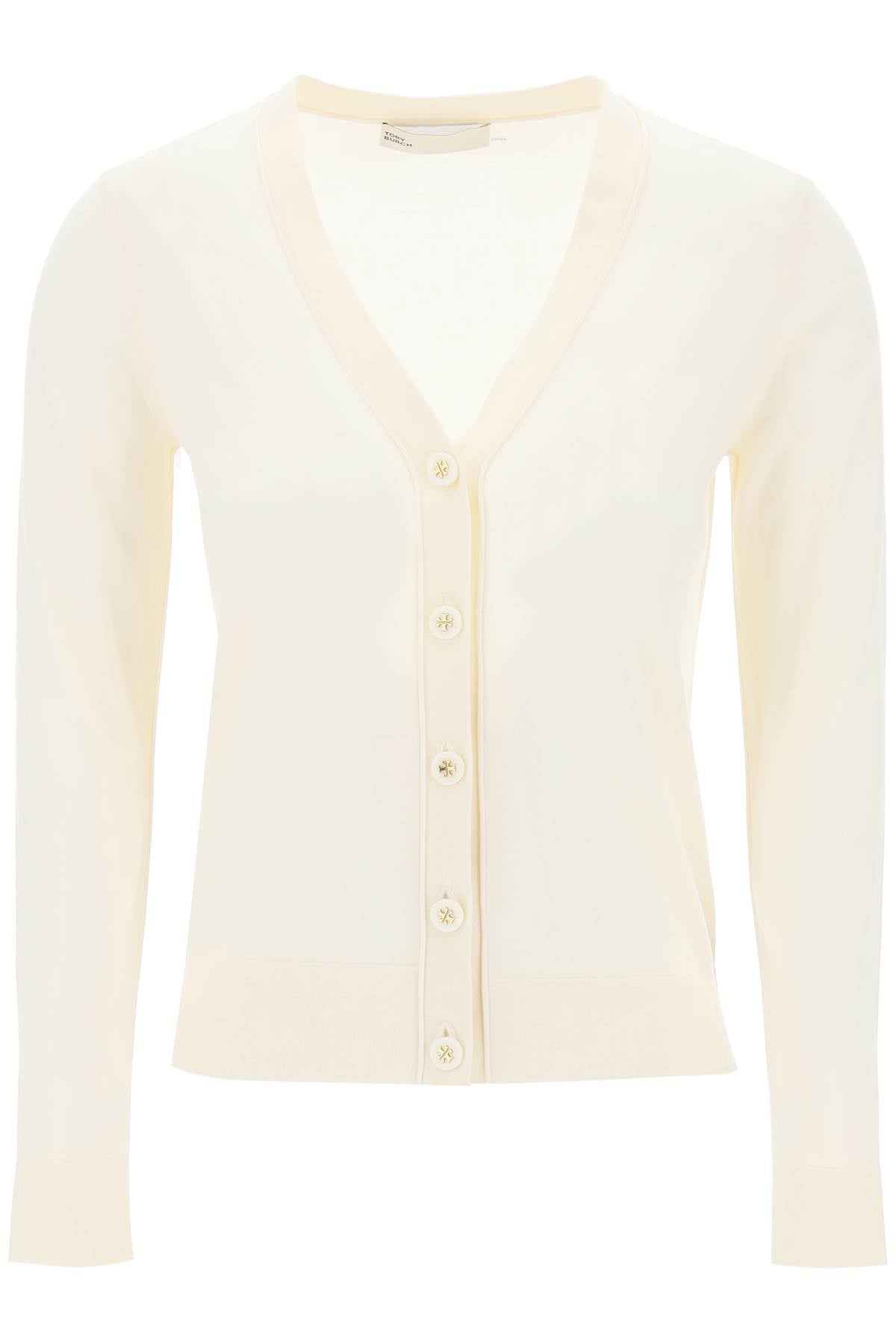 TORY BURCH 'simone' wool and silk cardigan