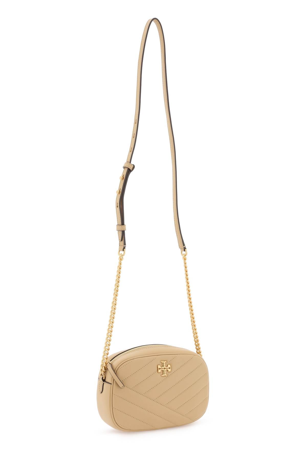 TORY BURCH chevron small kira camera bag