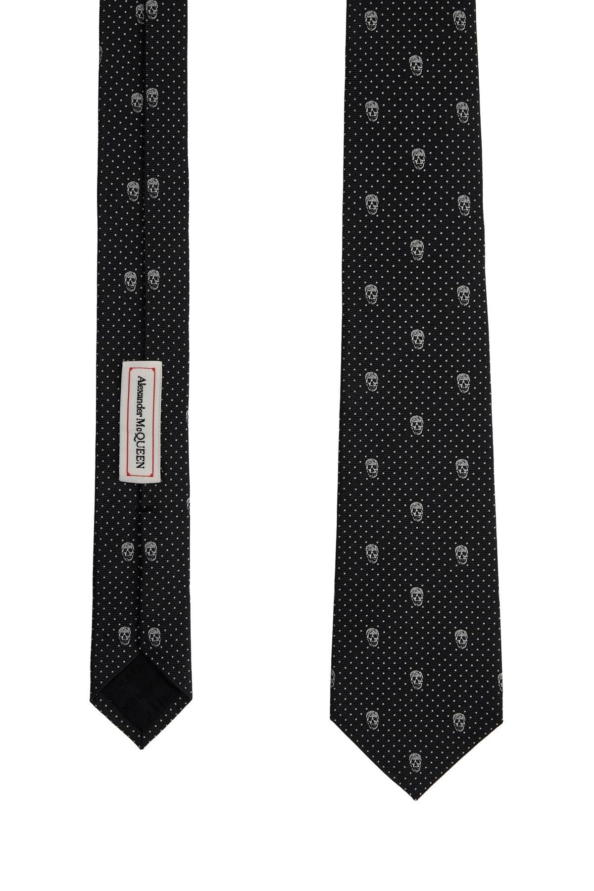 ALEXANDER MCQUEEN embroidered silk tie set