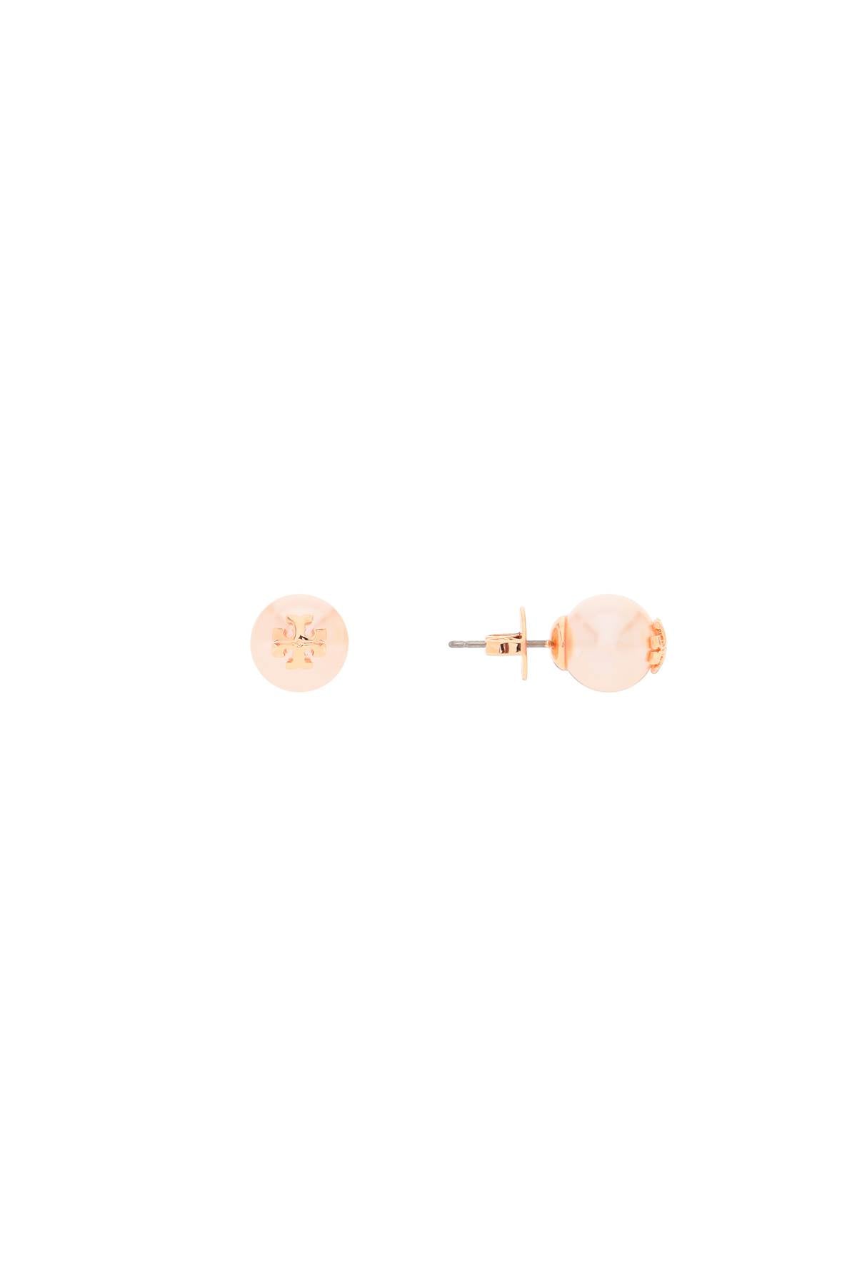 TORY BURCH kira pearl earrings with