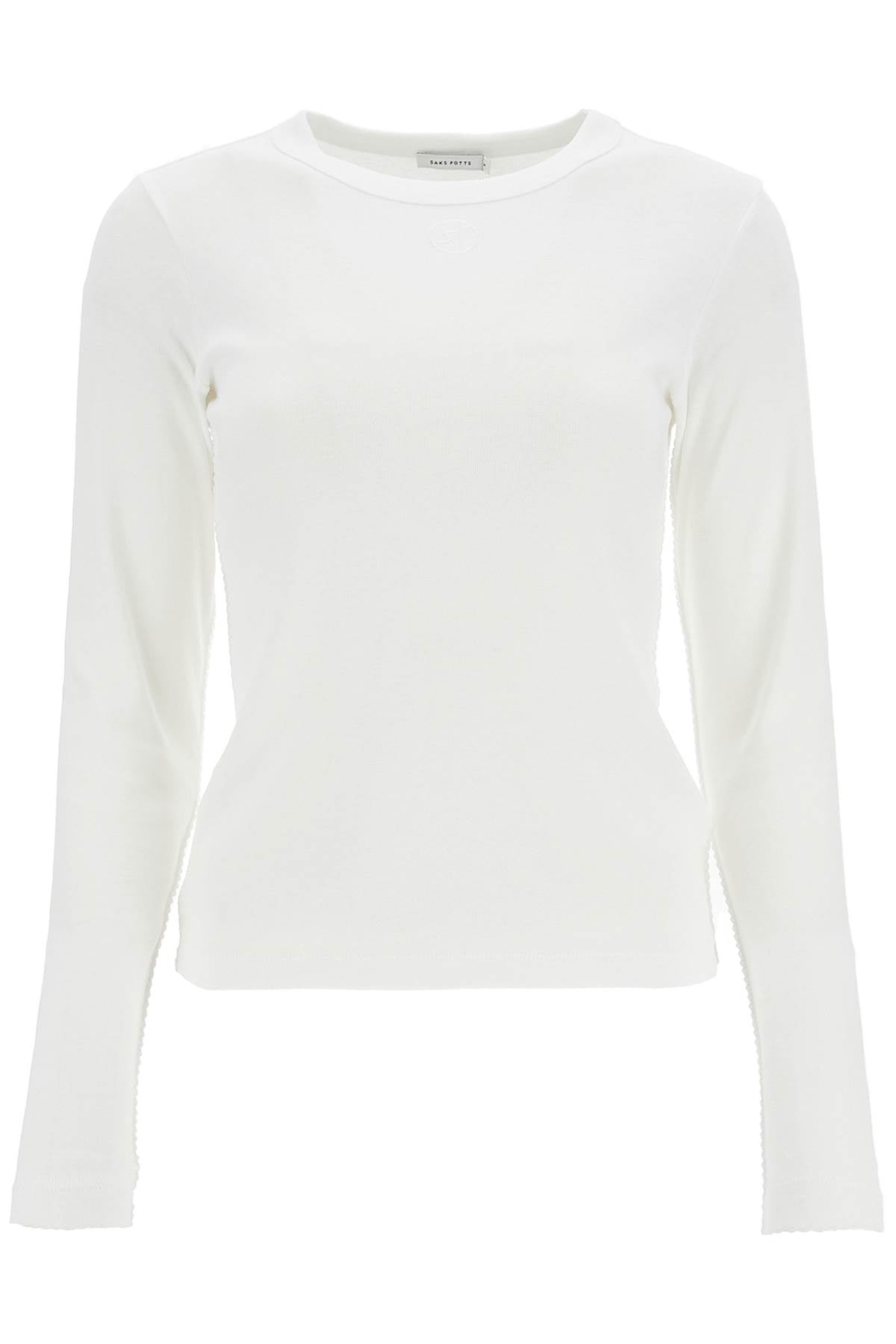 SAKS POTTS long-sleeved eloise t