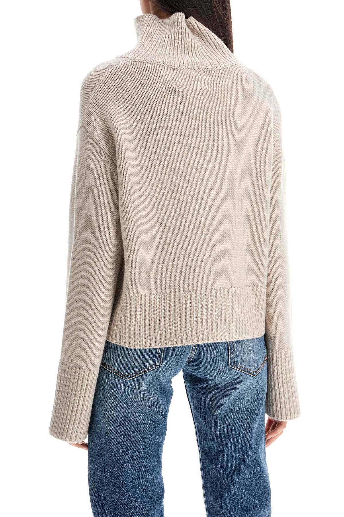 LISA YANG high-necked fleur sweater