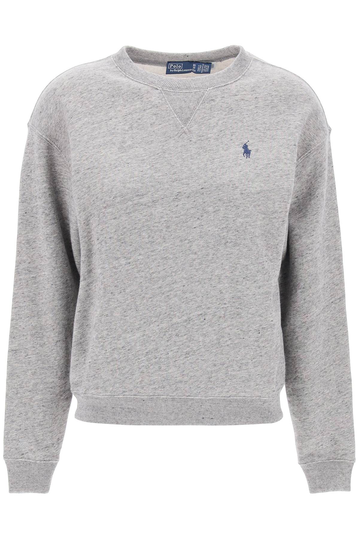 POLO RALPH LAUREN embroidered logo sweatshirt