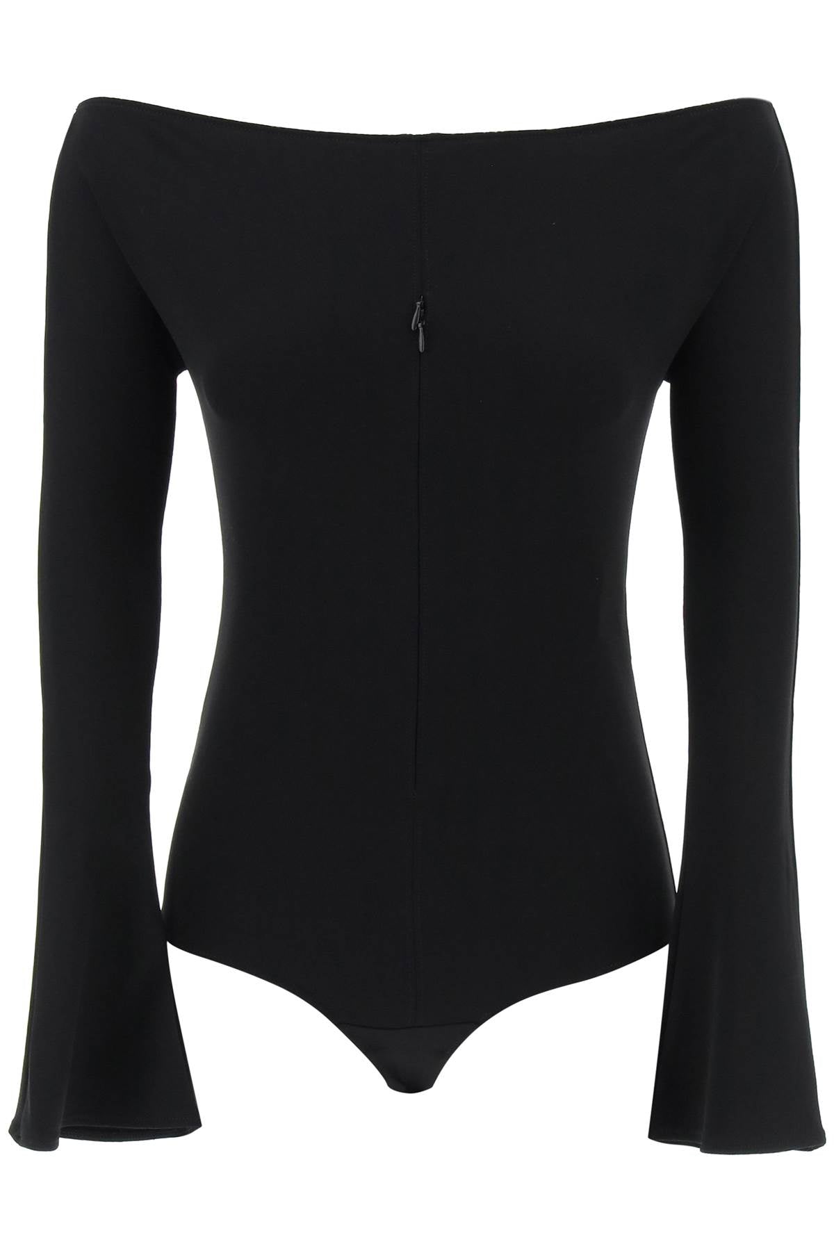 COURREGES "invisible front zip bodycon dress"