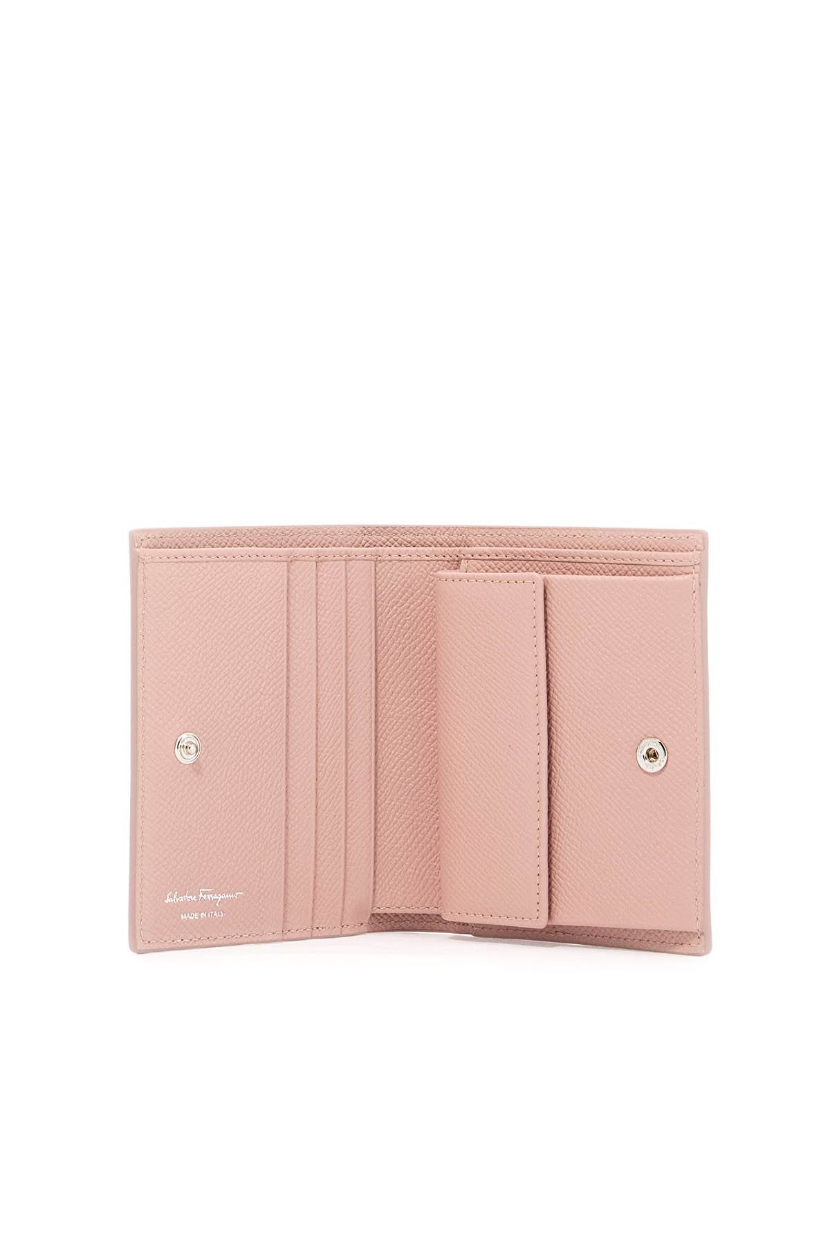 FERRAGAMO compact gancini wallet