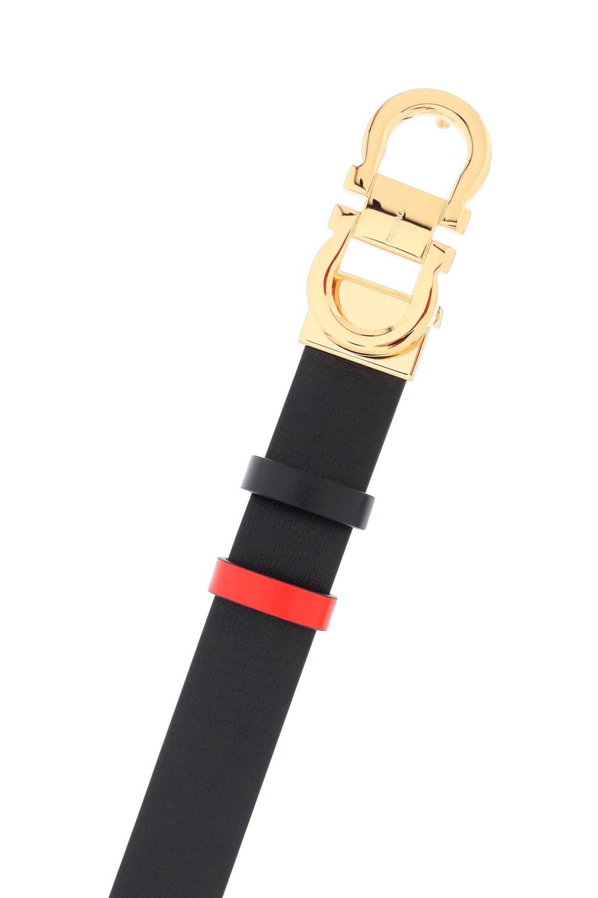 FERRAGAMO reversible gancini belt