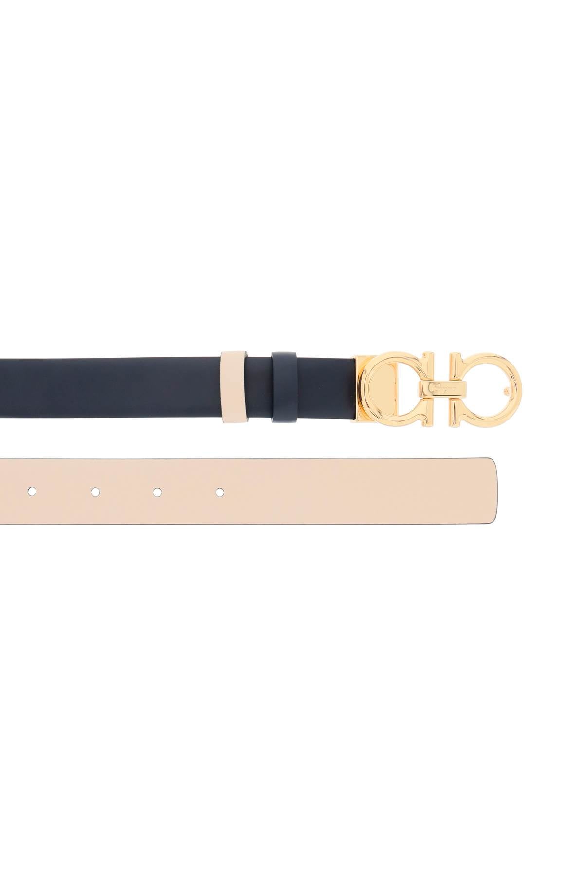 FERRAGAMO gancini reversible belt