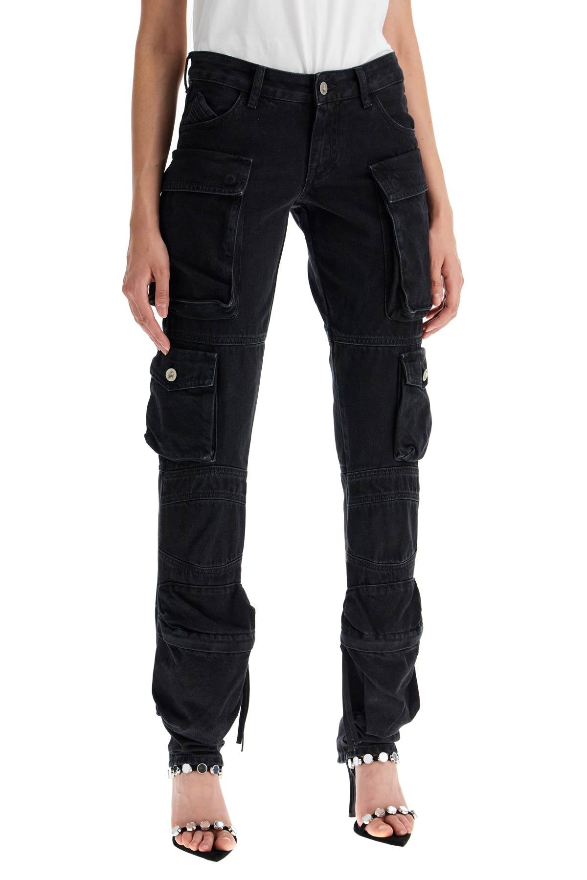 THE ATTICO essie flared cargo pants