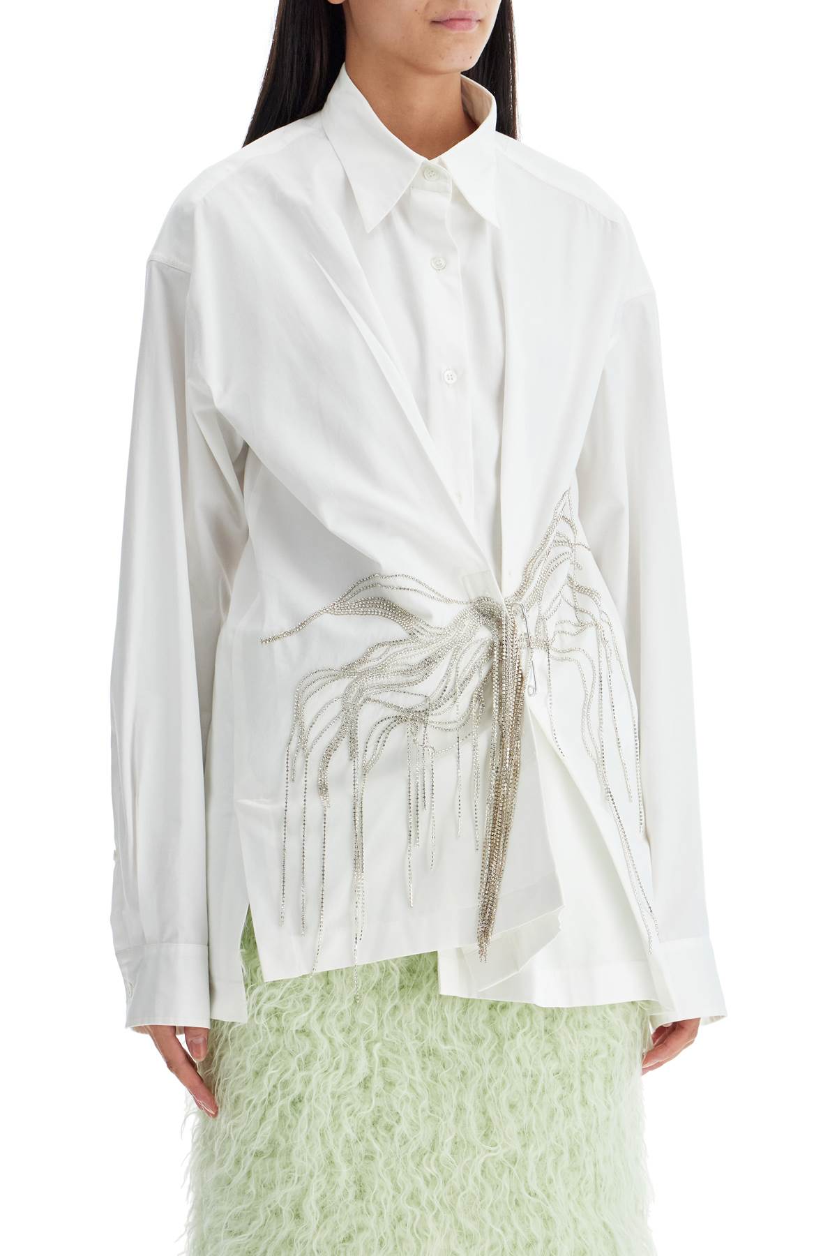 DRIES VAN NOTEN "oversized shirt with