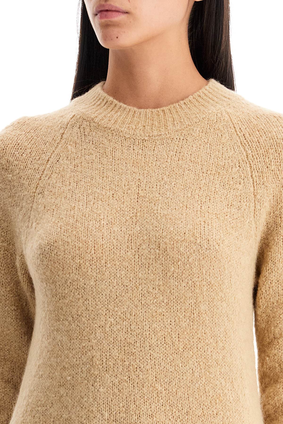 DRIES VAN NOTEN alpaca crewneck pul