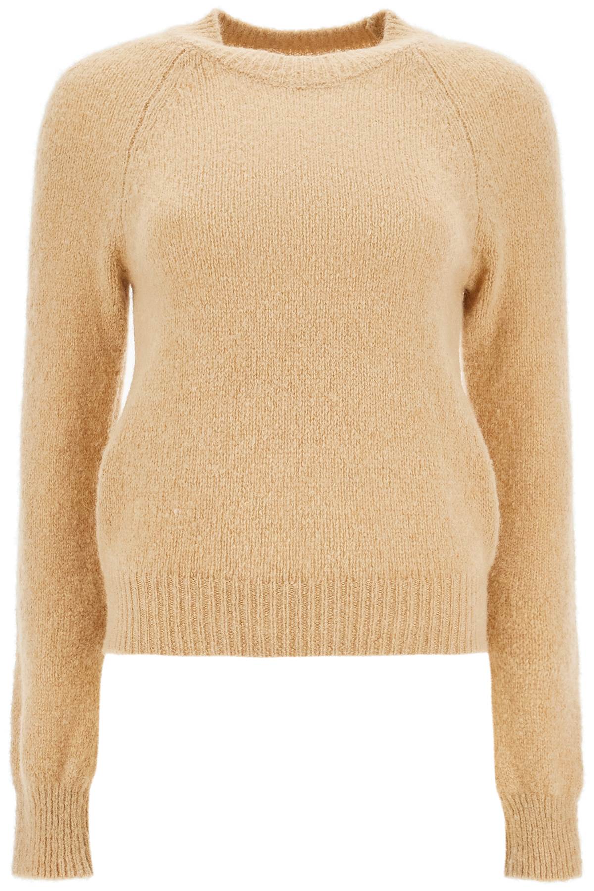 DRIES VAN NOTEN alpaca crewneck pul