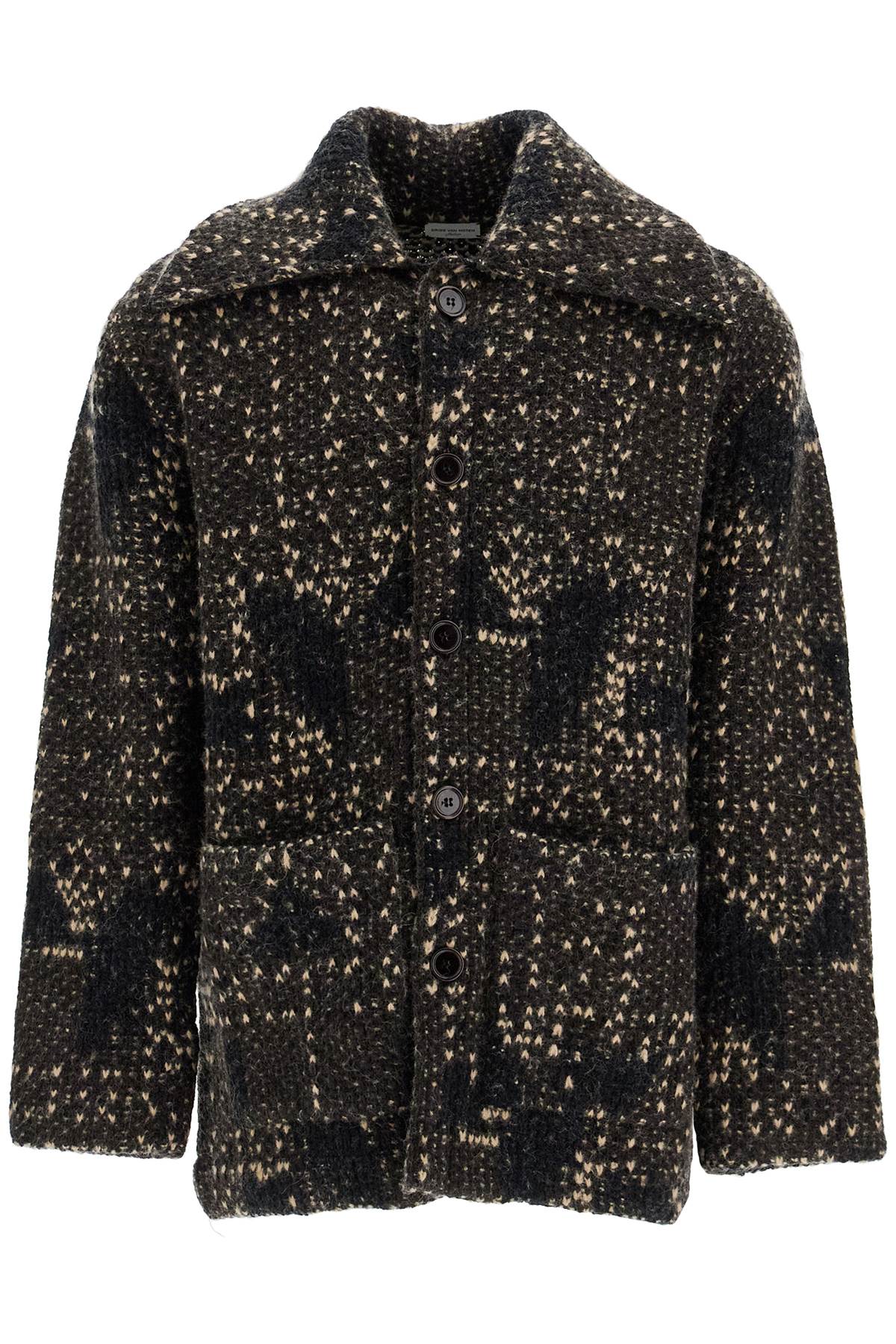 DRIES VAN NOTEN merino wool montay cardigan