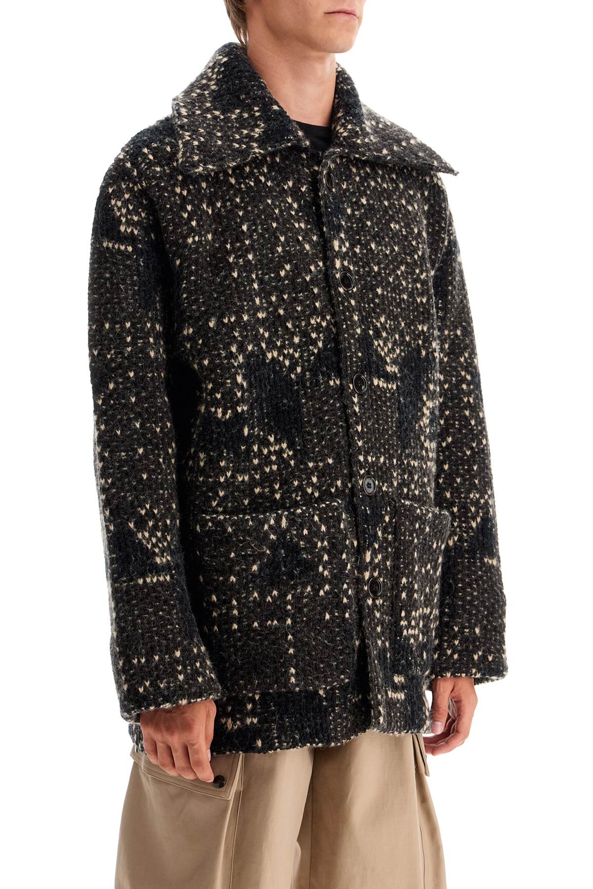 DRIES VAN NOTEN merino wool montay cardigan