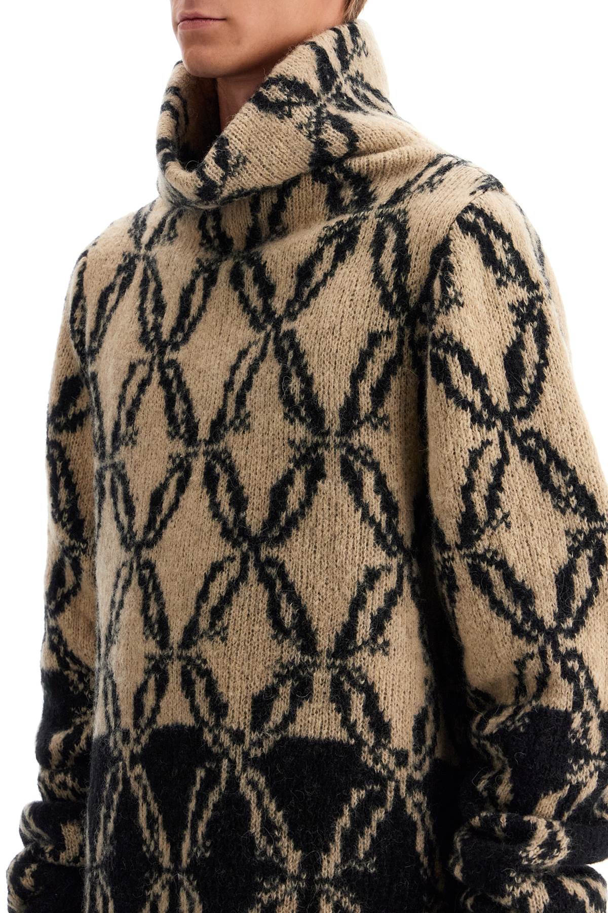 DRIES VAN NOTEN "alpaca monier