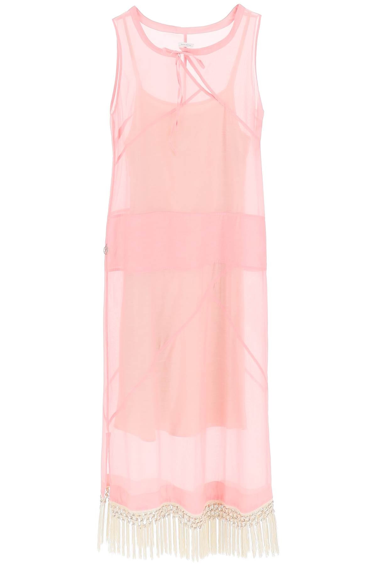 SAKS POTTS 'stanni' cotton and silk dress