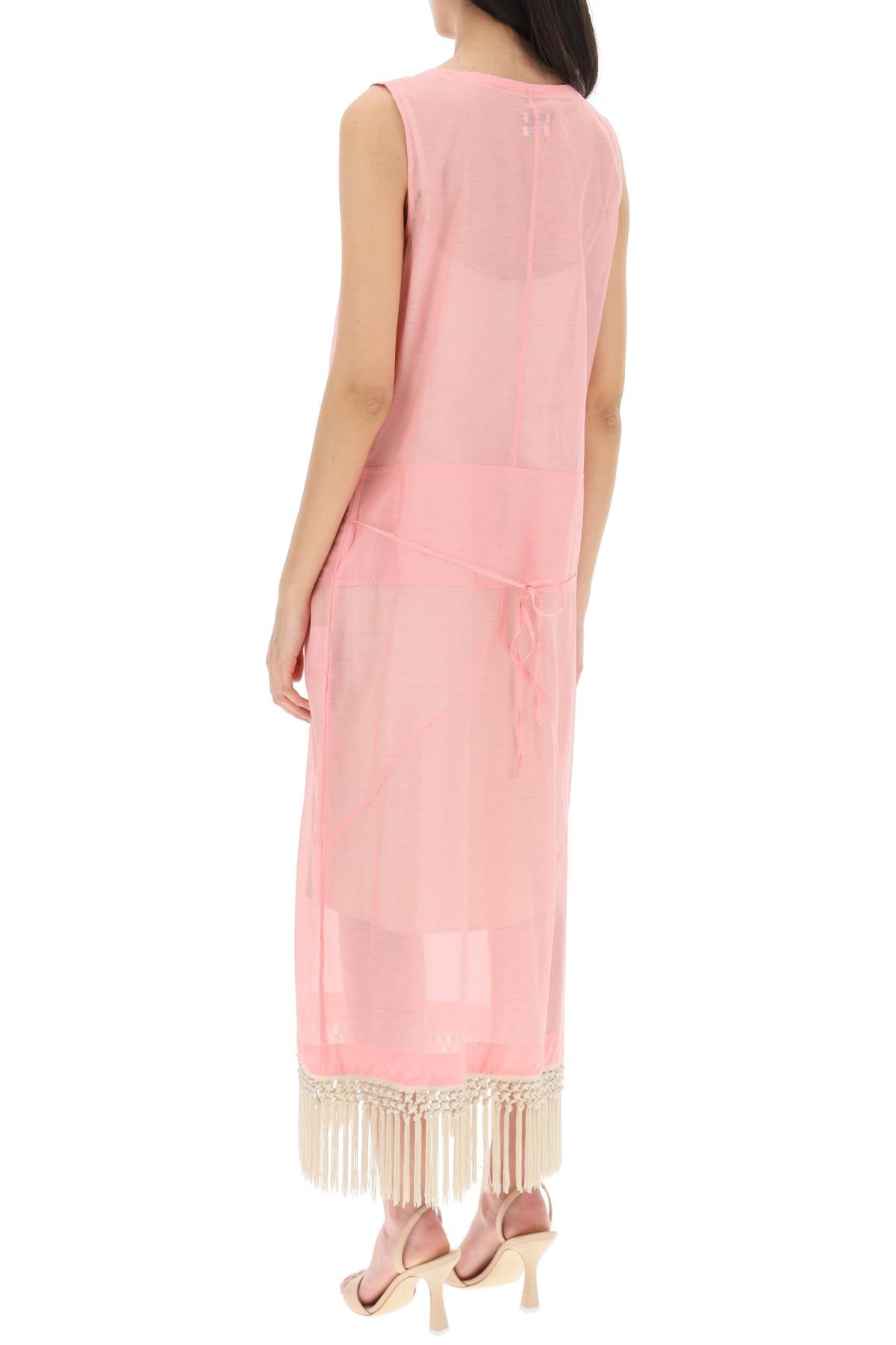 SAKS POTTS 'stanni' cotton and silk dress