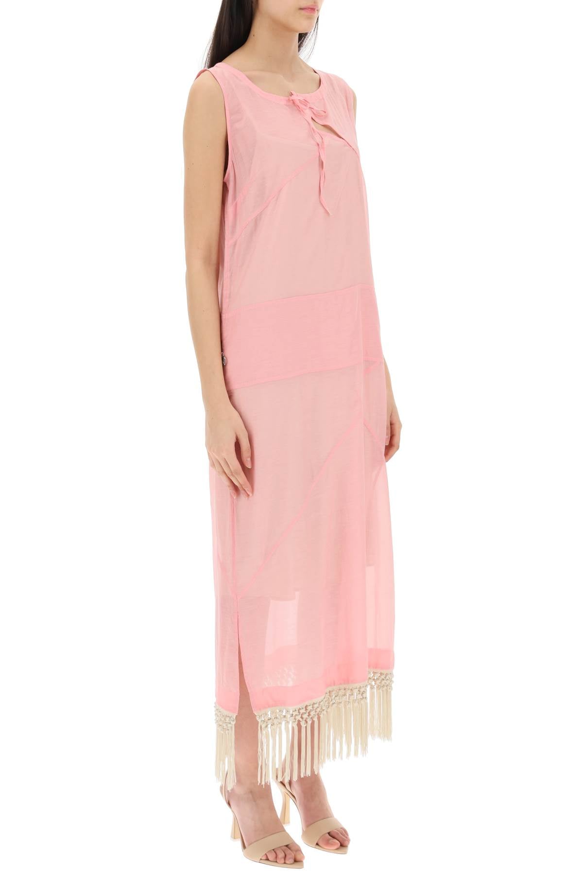 SAKS POTTS 'stanni' cotton and silk dress