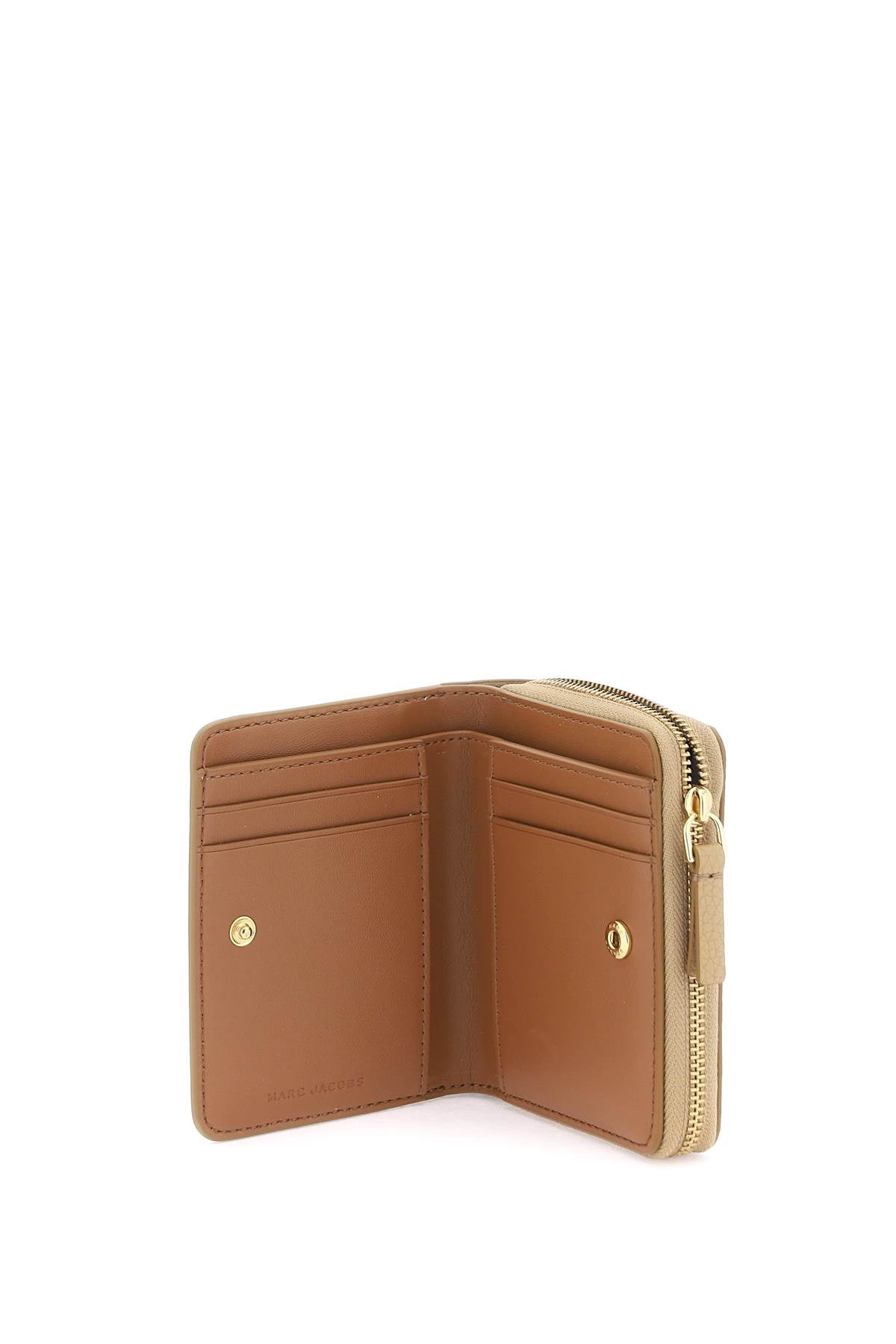 MARC JACOBS the leather mini compact wallet