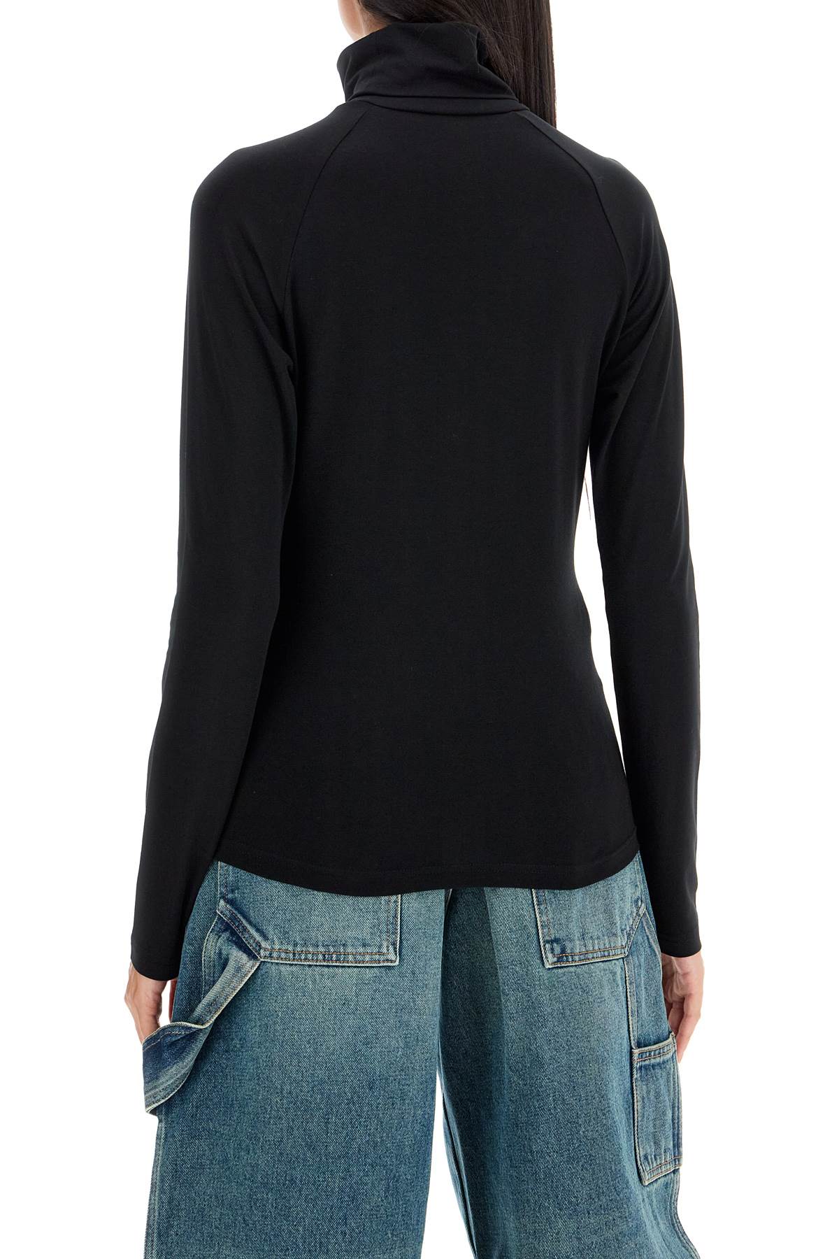 FILIPPA K cotton high-neck top with long sleeves