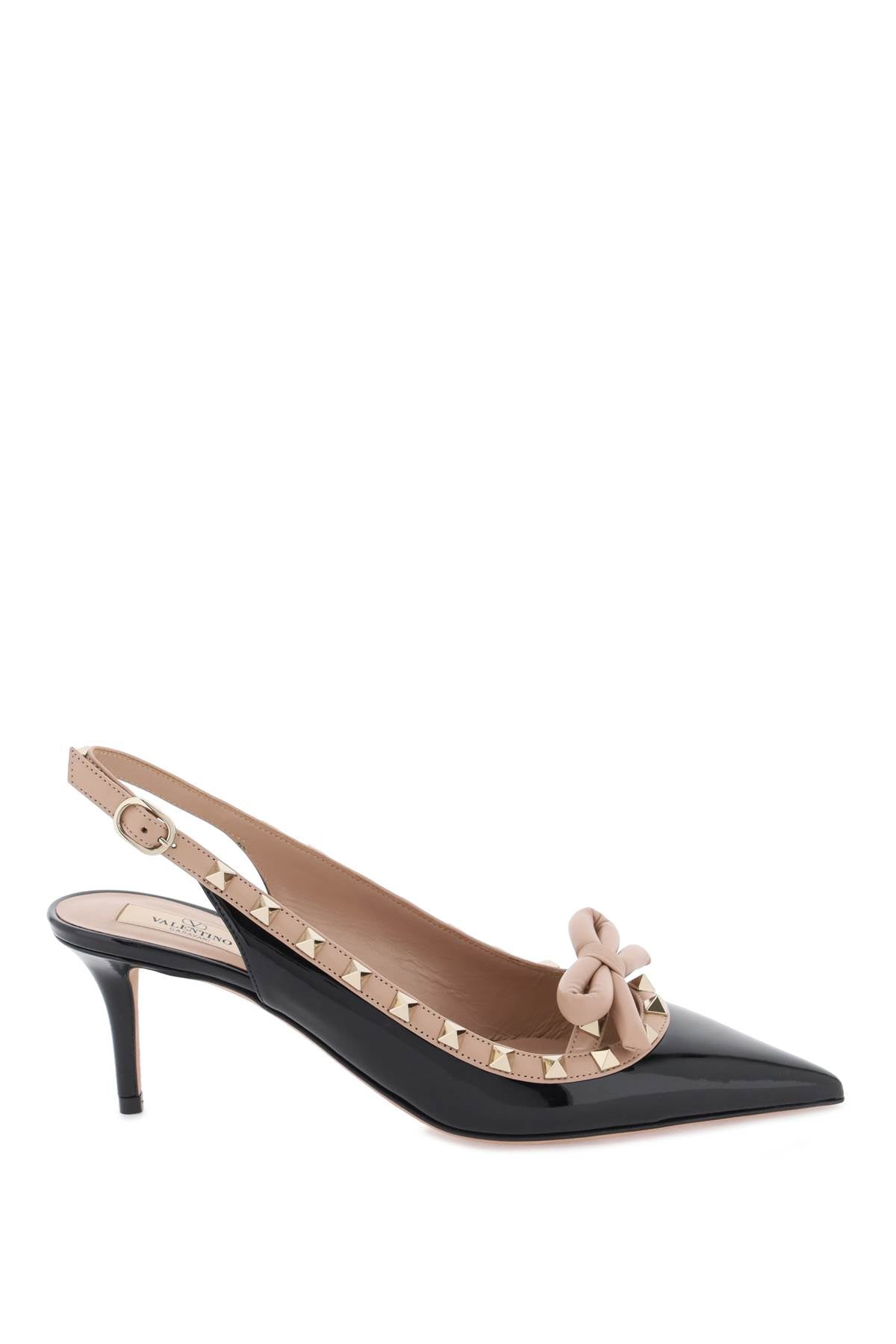 VALENTINO GARAVANI rockstud slingback pumps