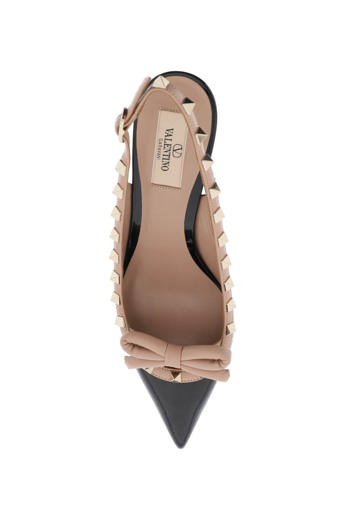 VALENTINO GARAVANI rockstud slingback pumps