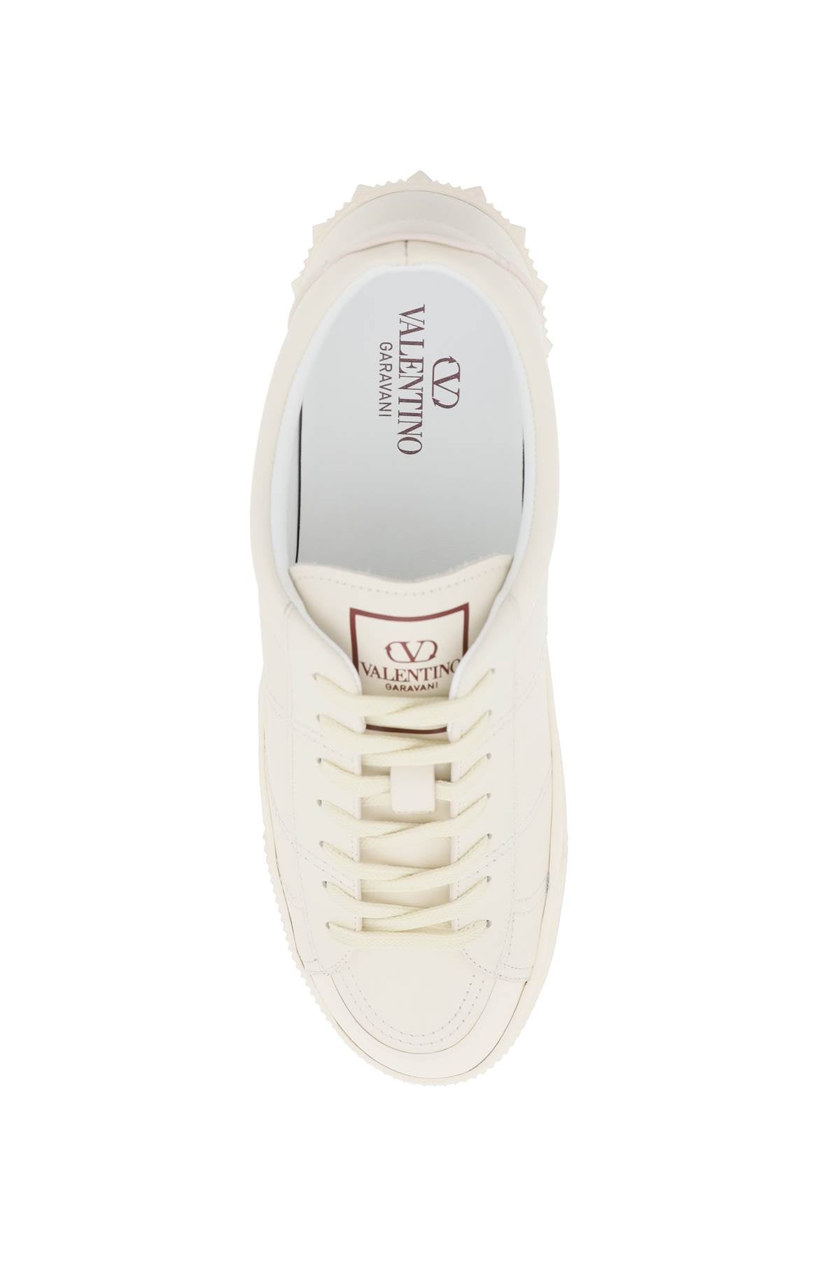 VALENTINO GARAVANI leather cityplanet sneakers