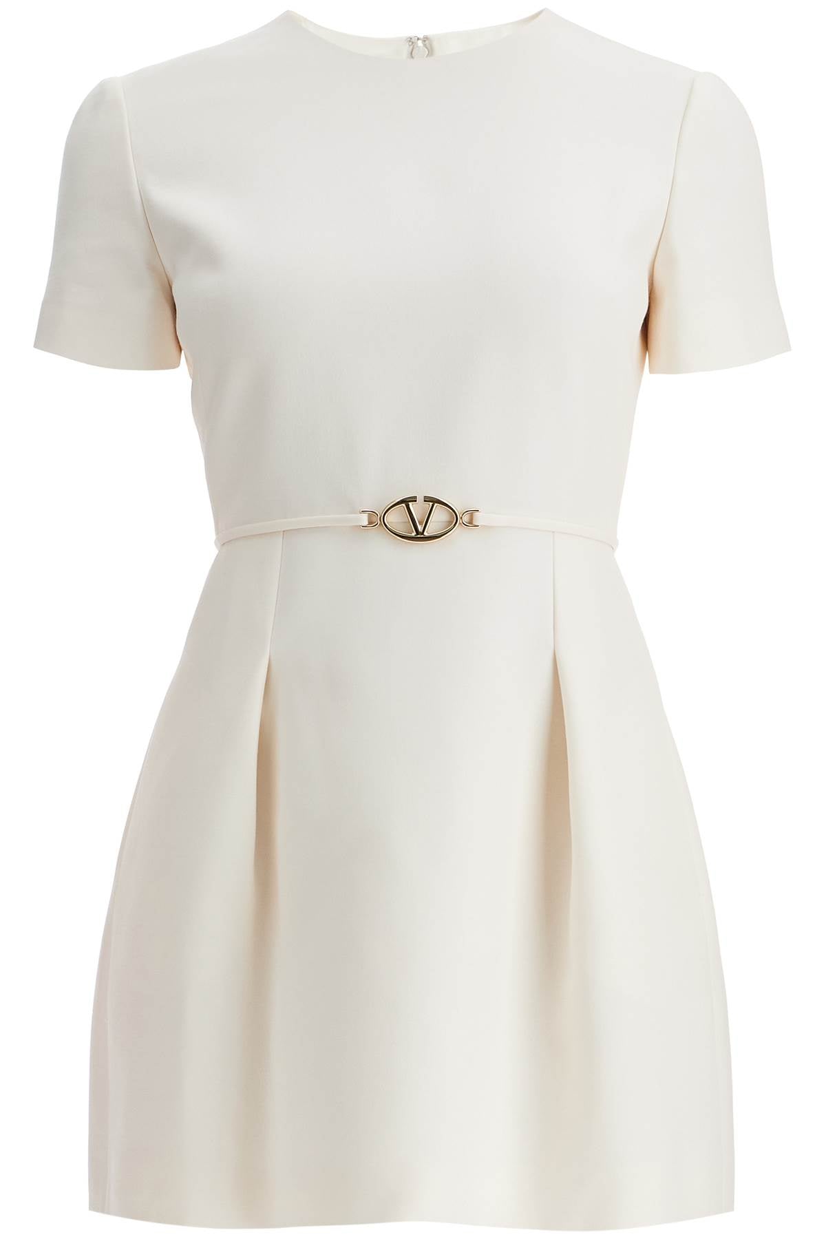 VALENTINO GARAVANI short crepe couture dress