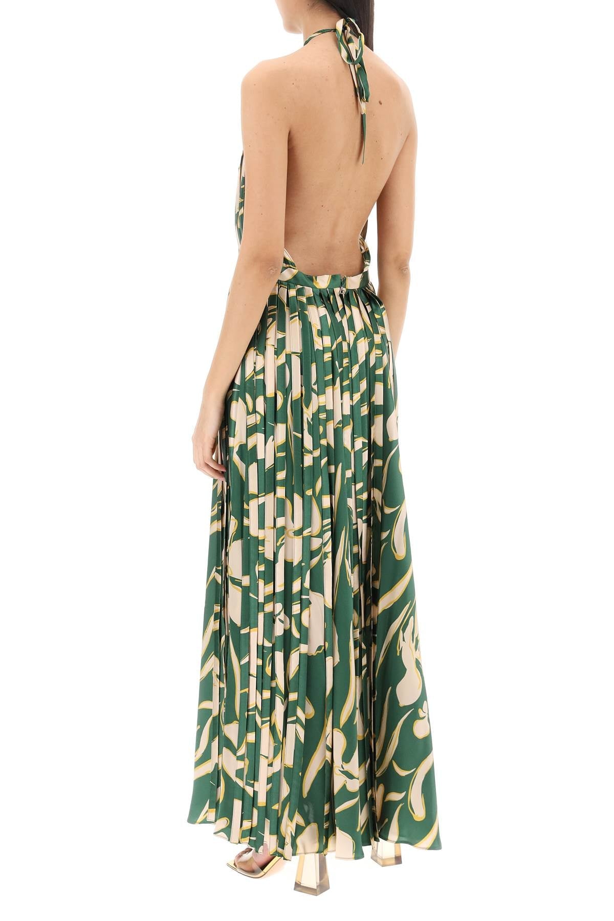 RAQUEL DINIZ giorgia fringed maxi dress