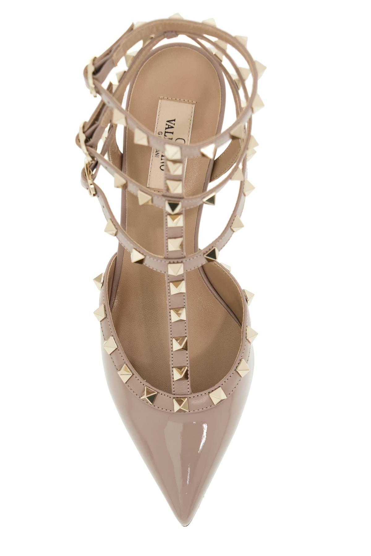 VALENTINO GARAVANI rockstud slingback pumps