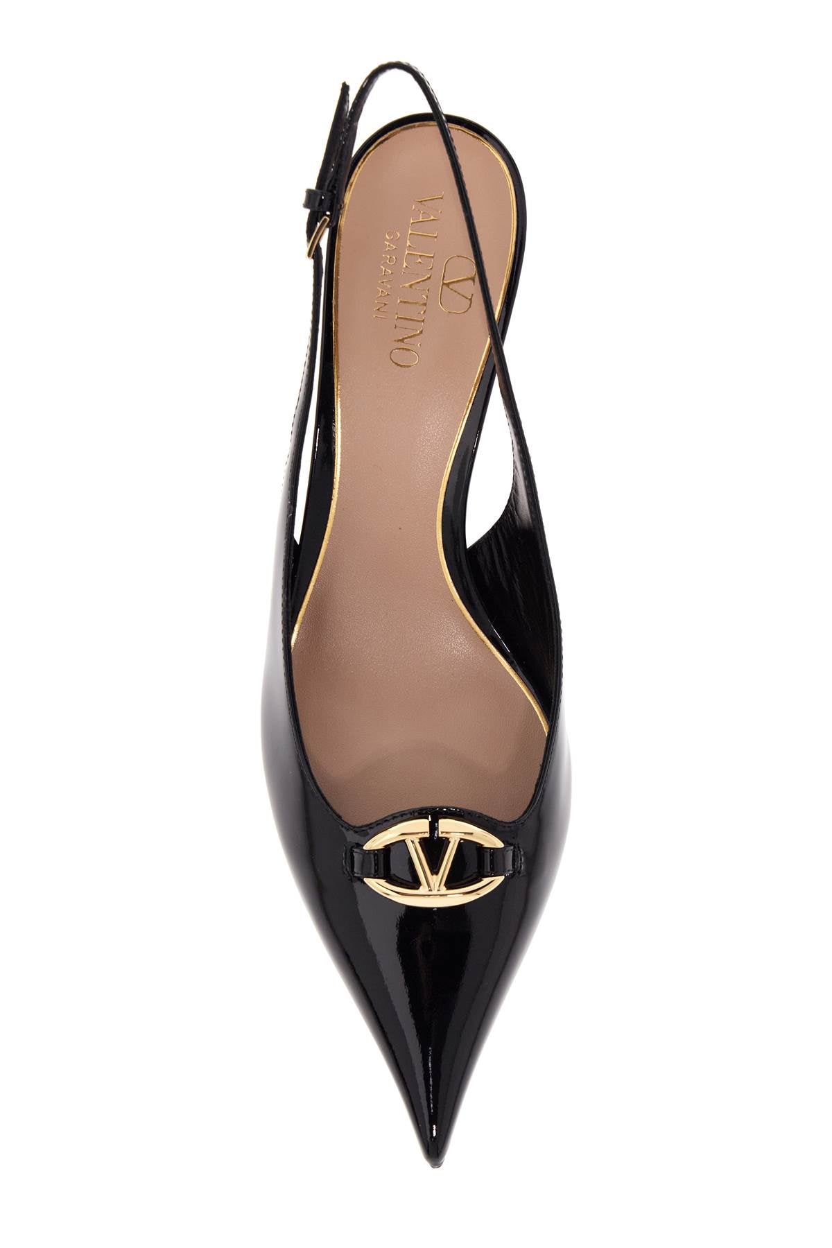 VALENTINO GARAVANI slingback vlogo décollet