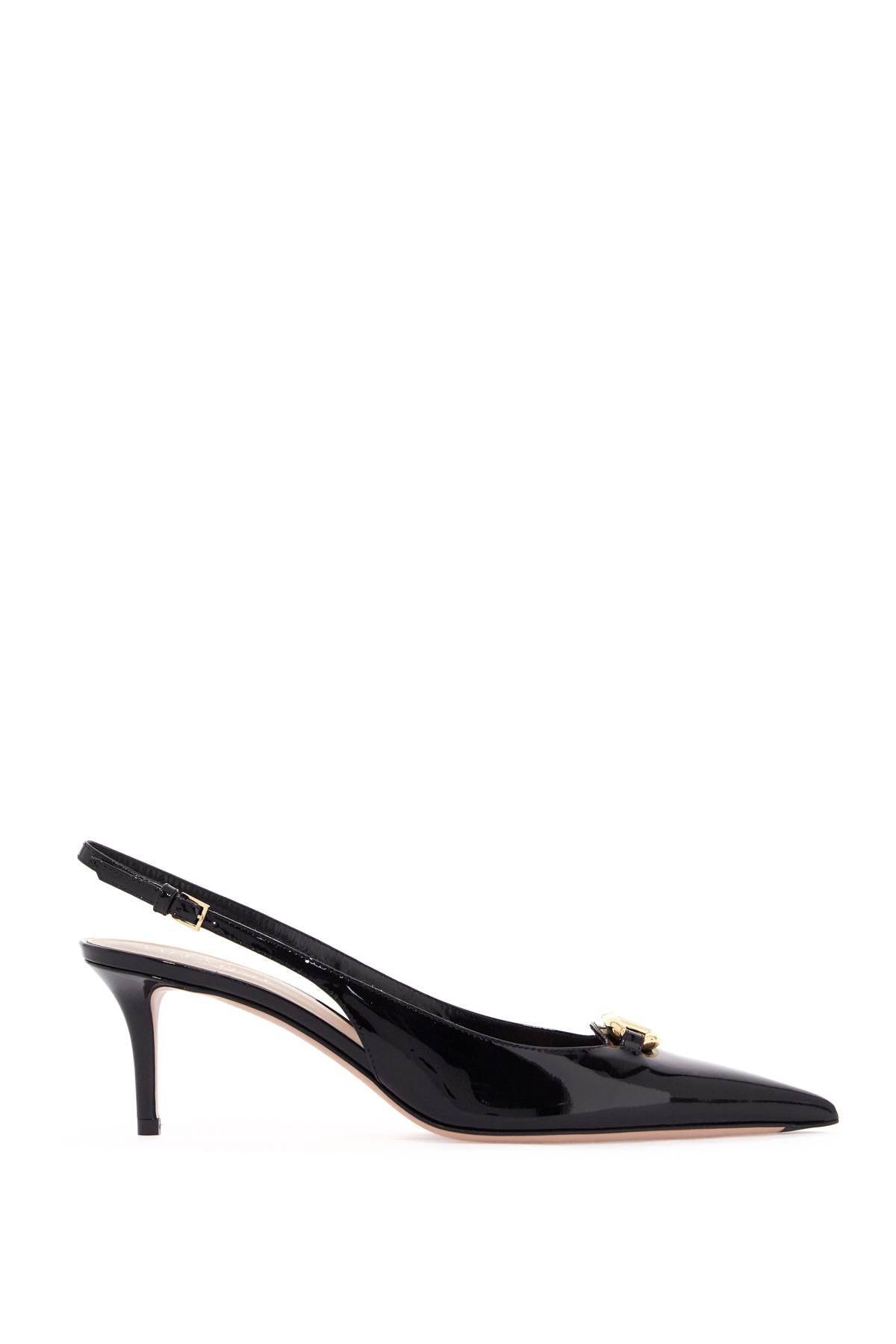 VALENTINO GARAVANI slingback vlogo décollet