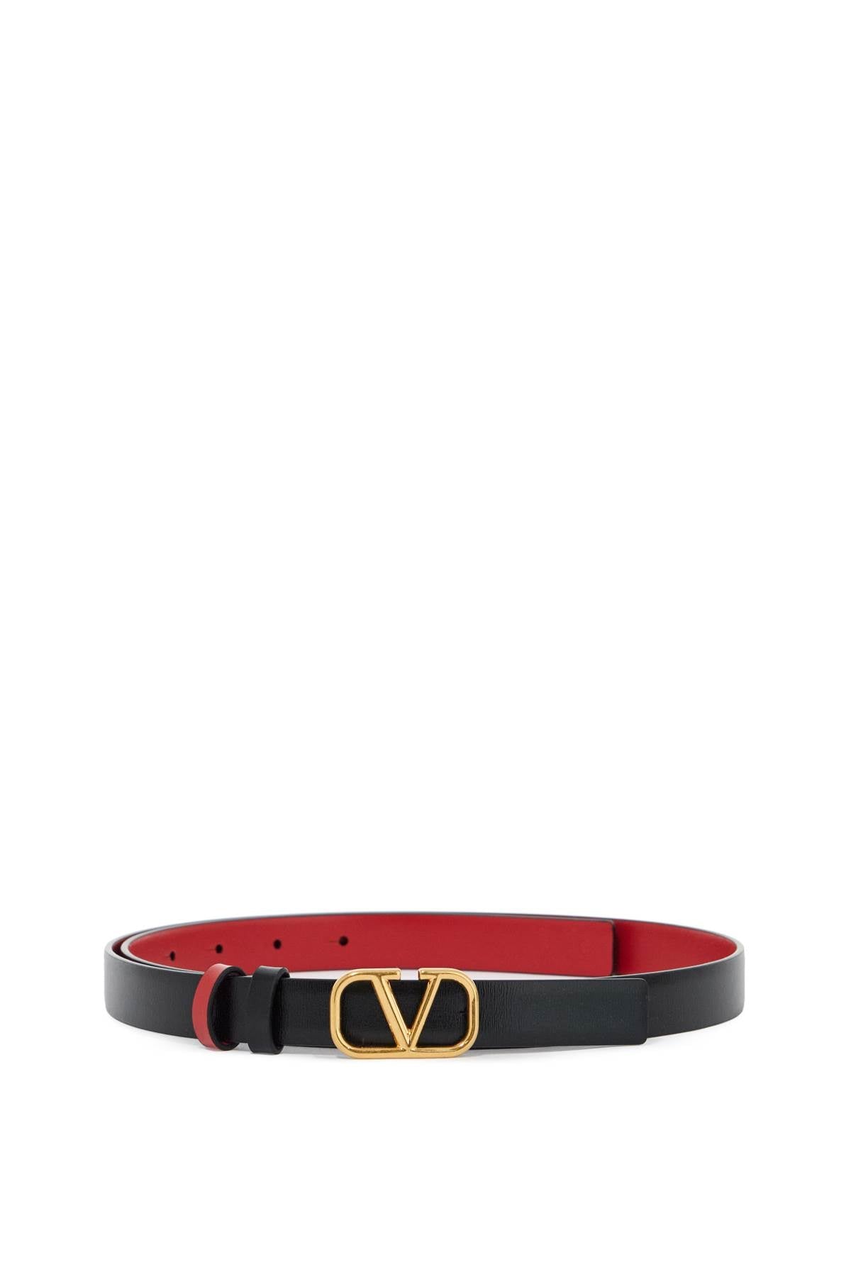 VALENTINO GARAVANI reversible vlogo signature leather belt