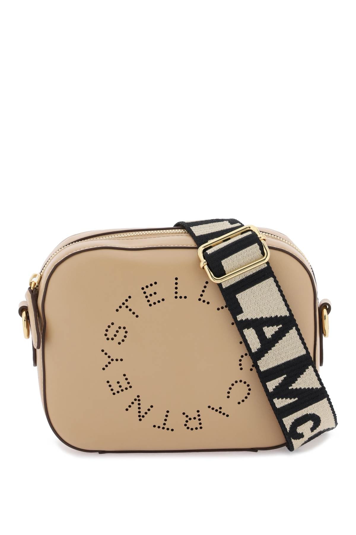 STELLA McCARTNEY camera bag with perforated stella logo