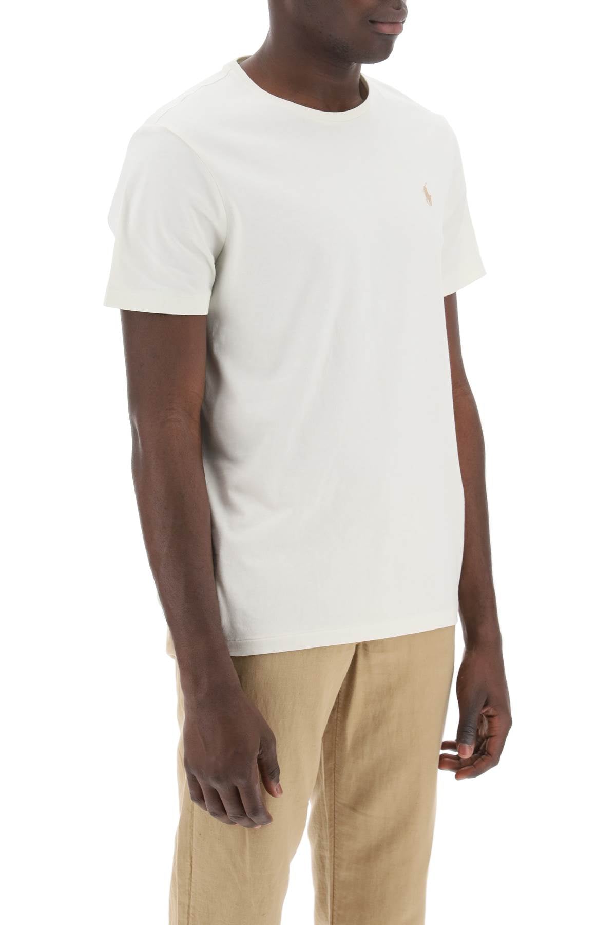 POLO RALPH LAUREN custom slim-fit jersey t-shirt