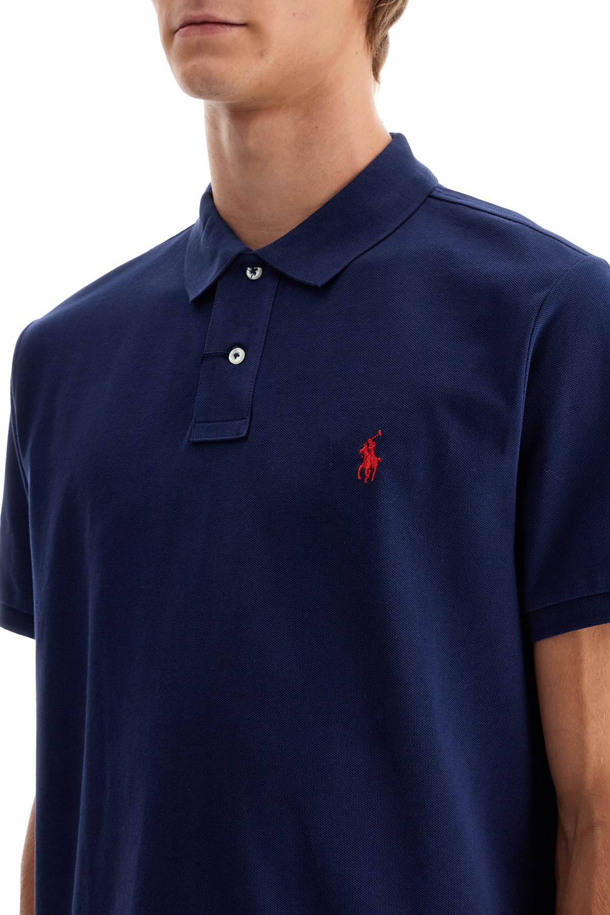 POLO RALPH LAUREN custom slim fit short sleeve polo shirt