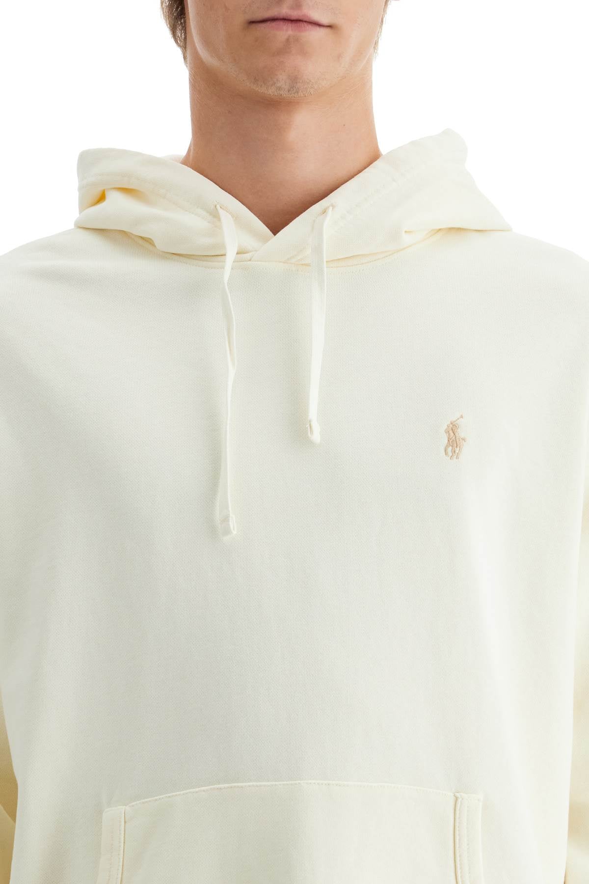 POLO RALPH LAUREN hooded sweatshirt with embroidered pony