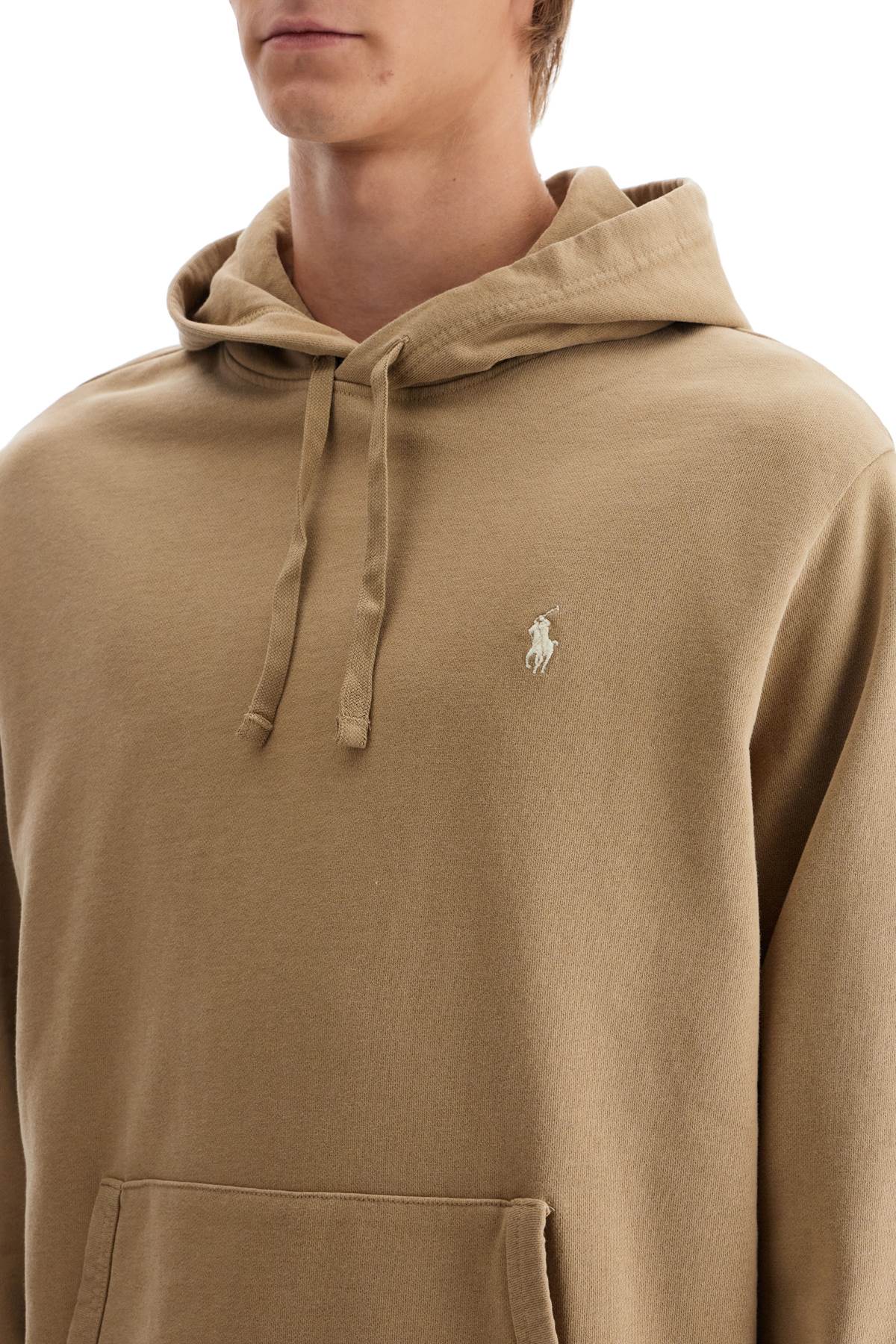 POLO RALPH LAUREN hooded sweatshirt with embroidered pony