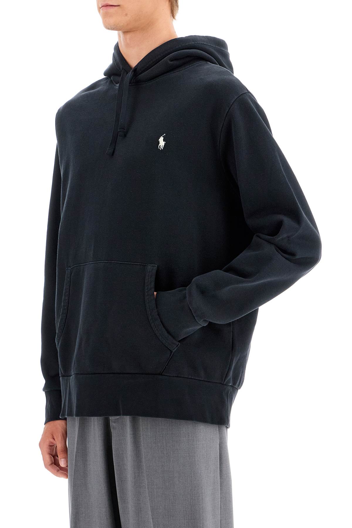 POLO RALPH LAUREN hooded sweatshirt with embroidered pony