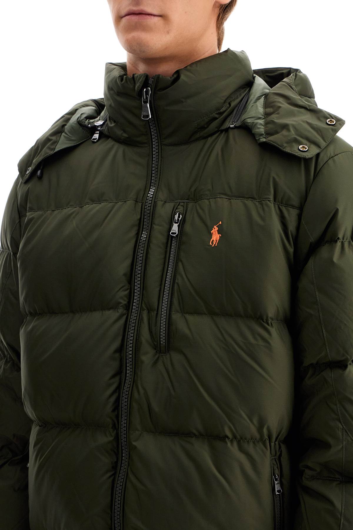 POLO RALPH LAUREN ripstop down jacket with hood